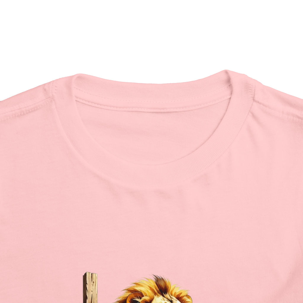 Child of Faith Toddler Tee — Lion & Cross Christian Kids Shirt