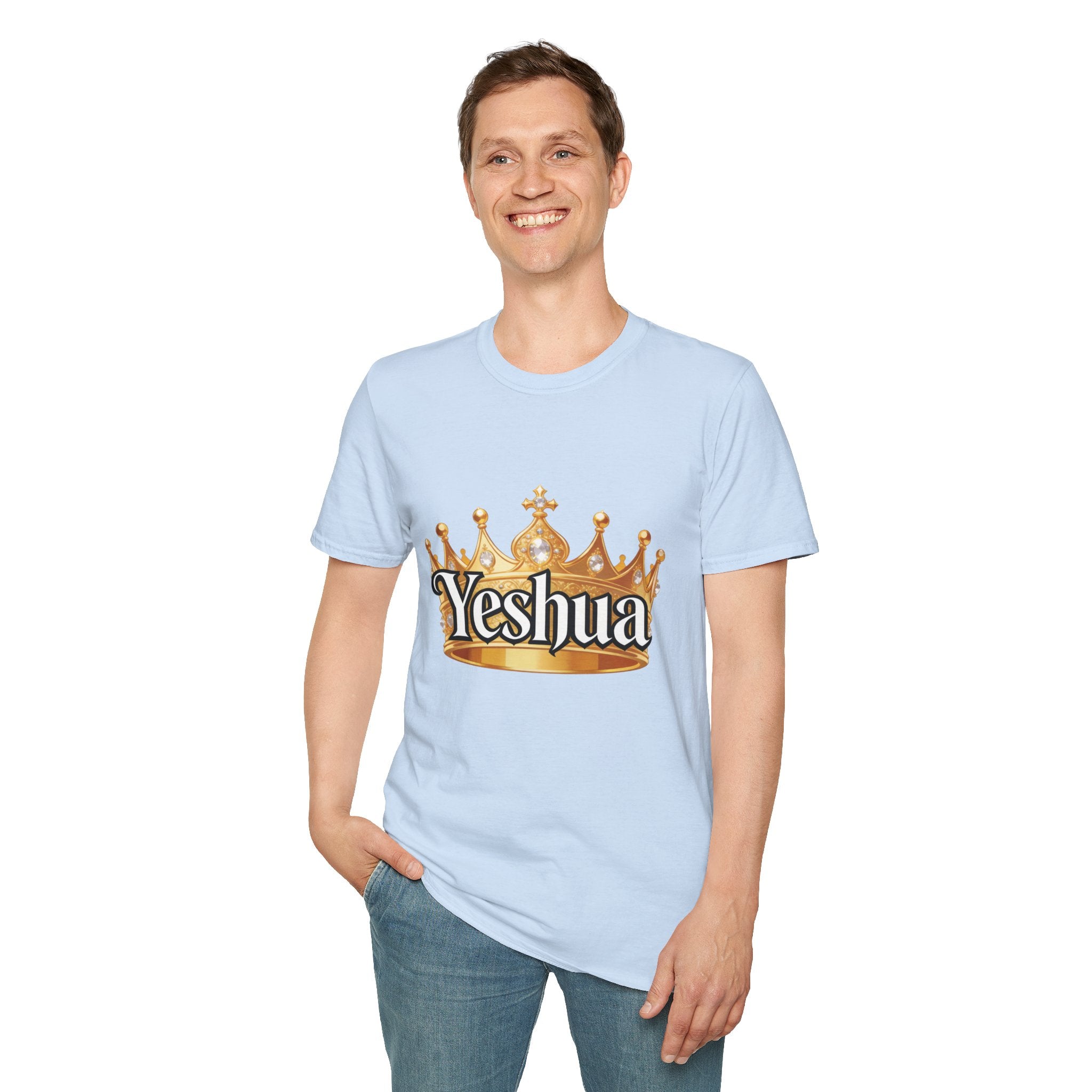 Yeshua Crown T-Shirt — Christian Faith Graphic Tee