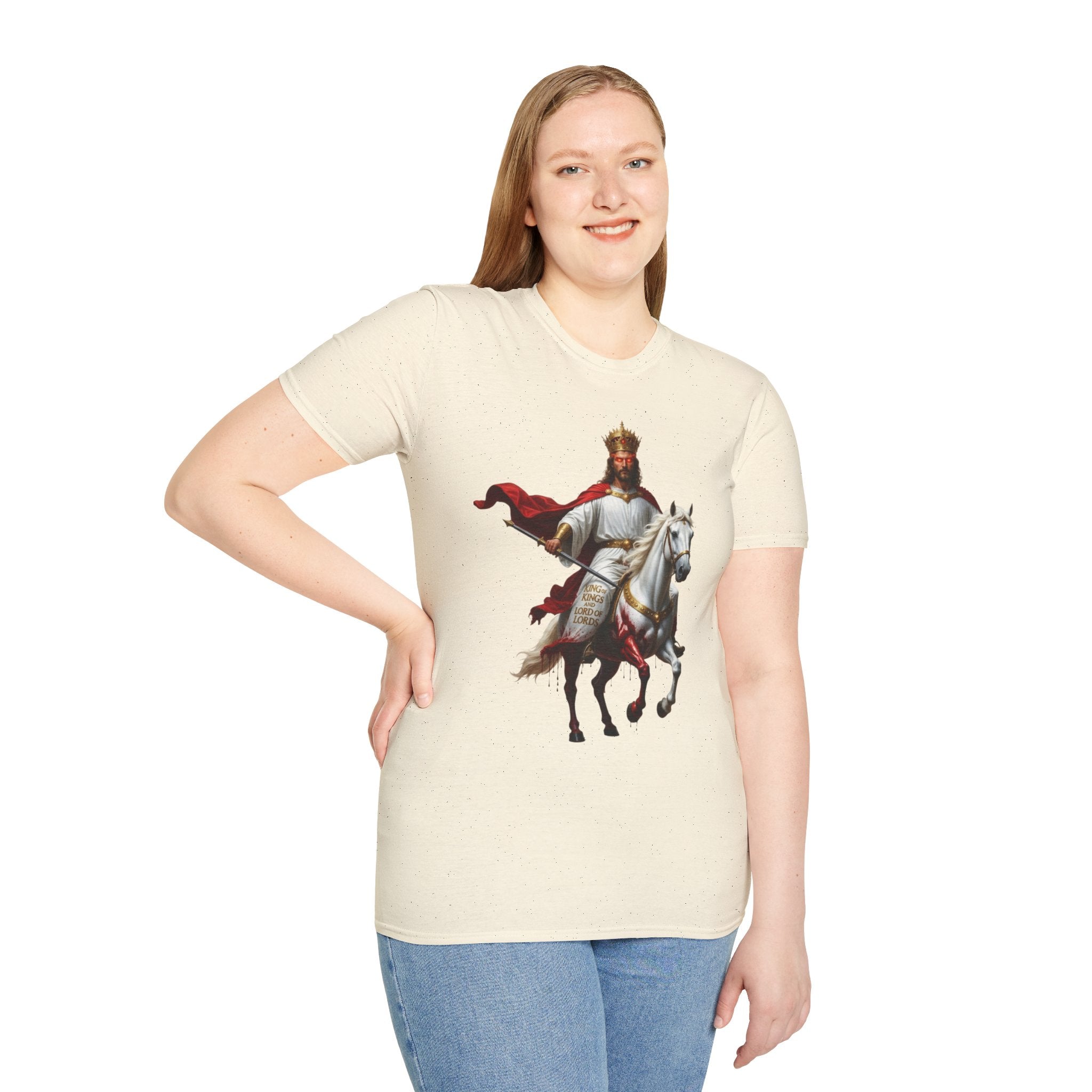 Jesus on a White Horse T-Shirt — Regal Historical Graphic Tee