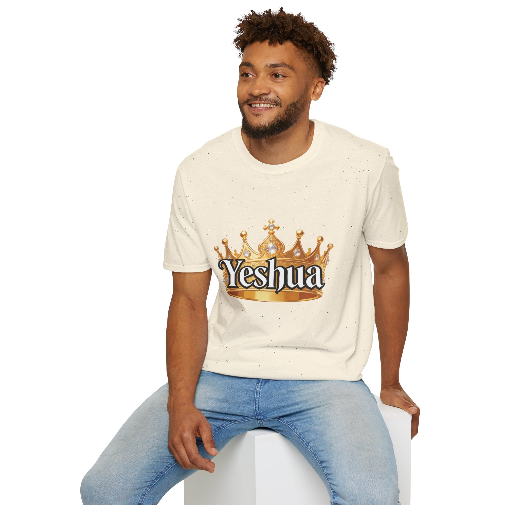 Yeshua Crown T-Shirt — Christian Faith Graphic Tee
