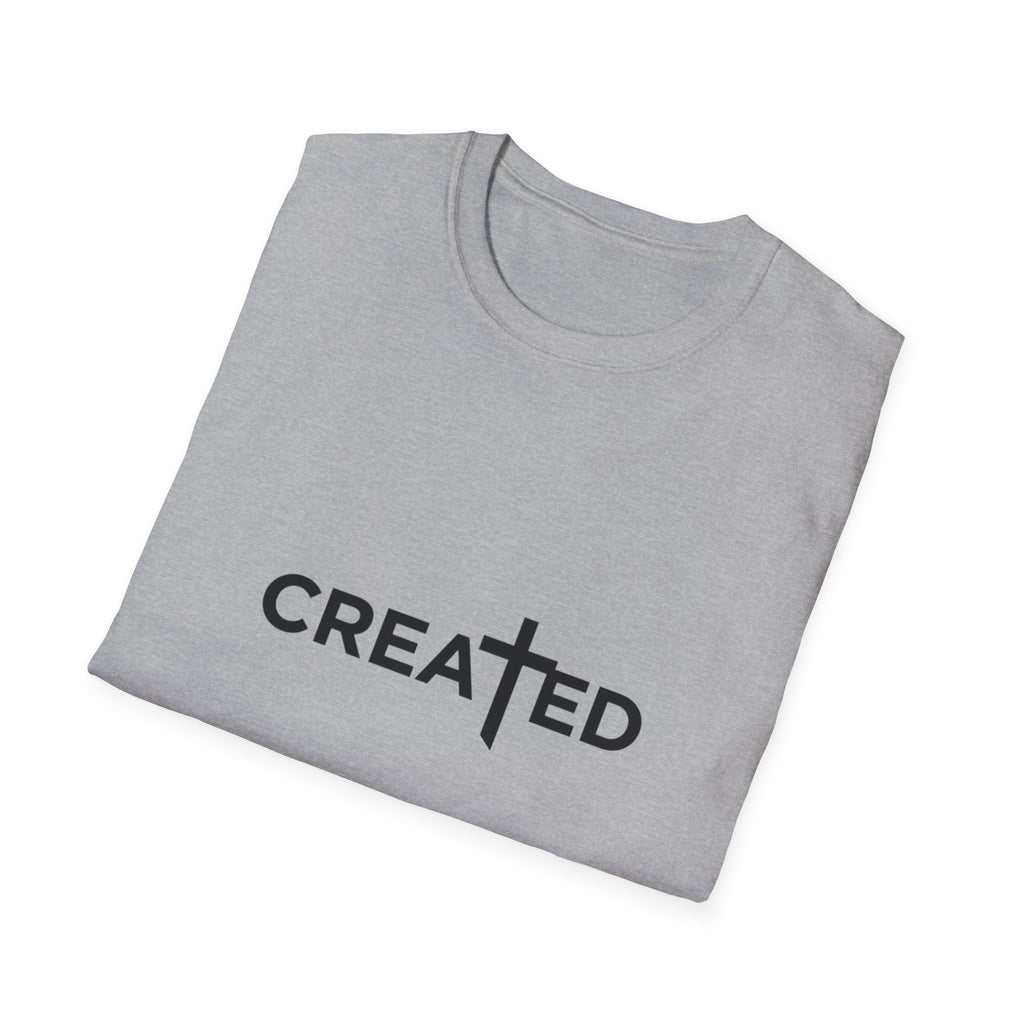 Created Cross T-Shirt — Christian Faith Graphic Tee