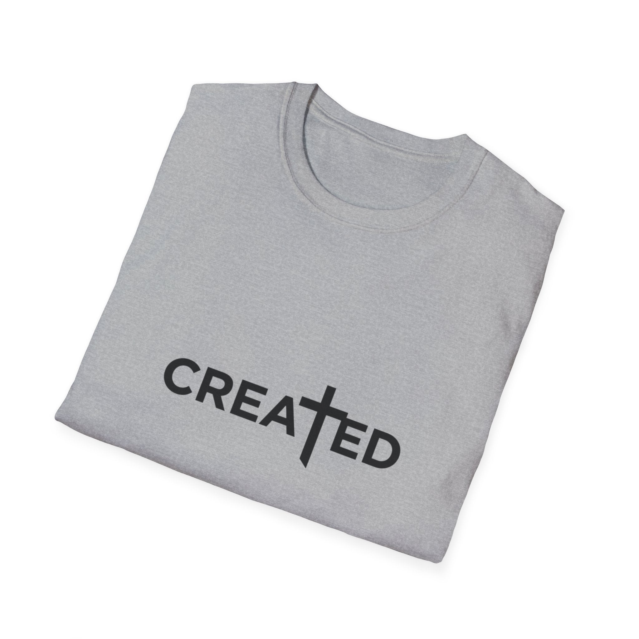 Created Cross T-Shirt — Christian Faith Graphic Tee
