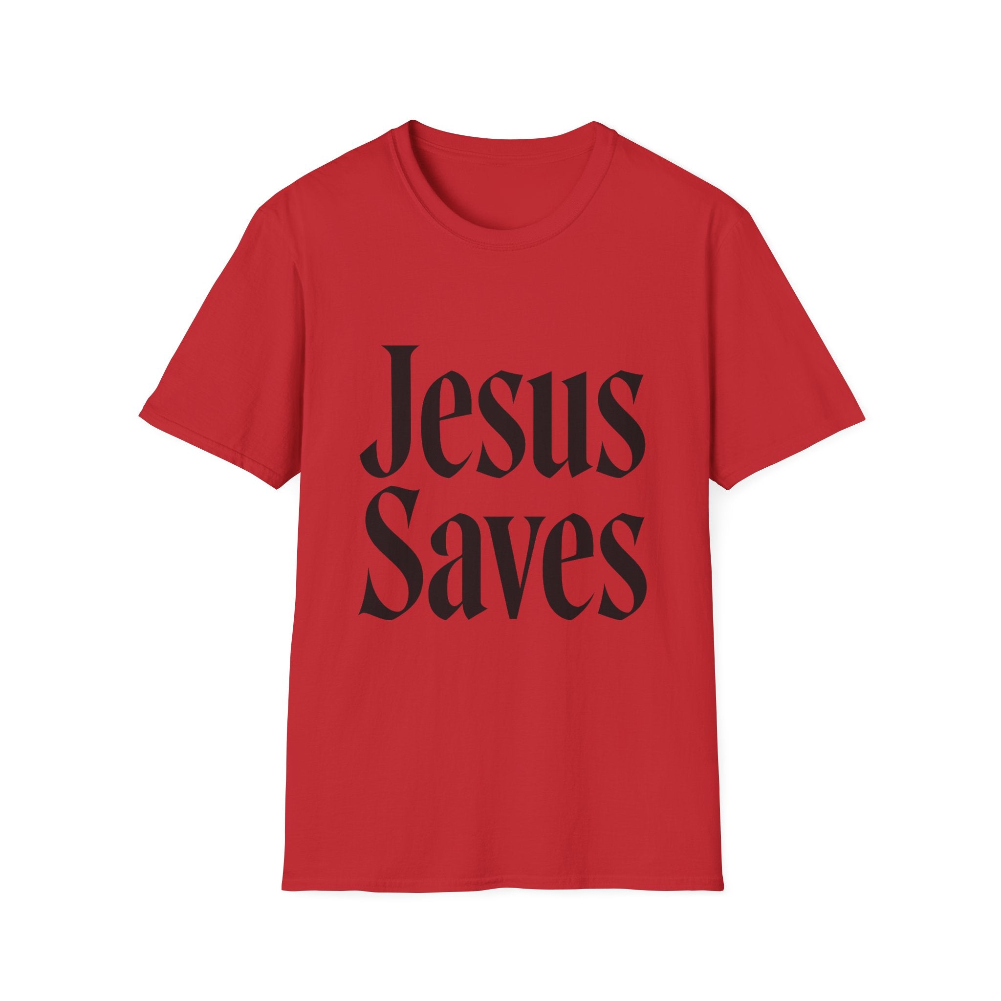 Jesus Saves T-Shirt — Bold Gospel Tee for Christian Faith & Church Events