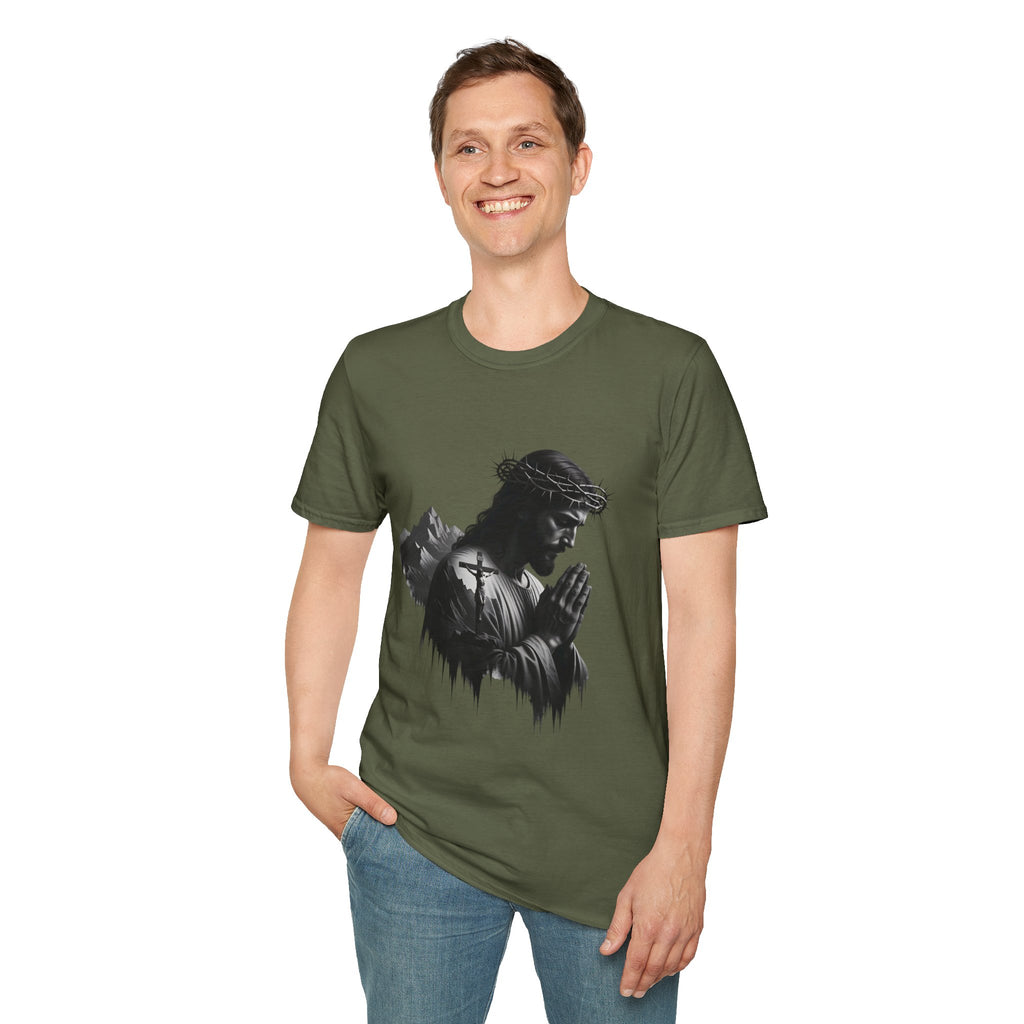 Praying Jesus Graphic T-Shirt