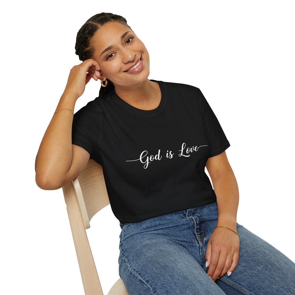 God Is Love T-Shirt — Faith-Based Christian Tee, Inspirational Scripture Shirt
