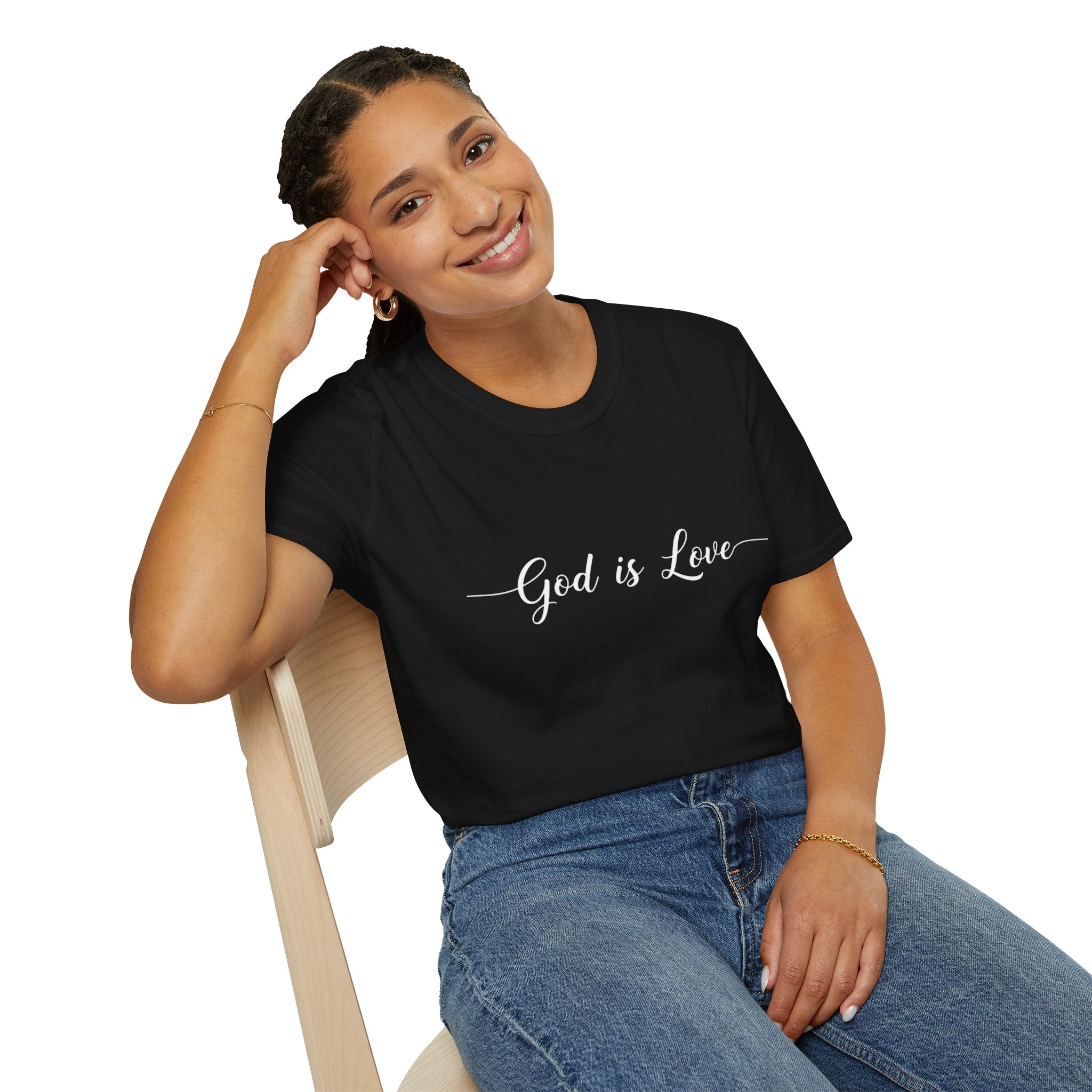 God Is Love T-Shirt — Faith-Based Christian Tee, Inspirational Scripture Shirt