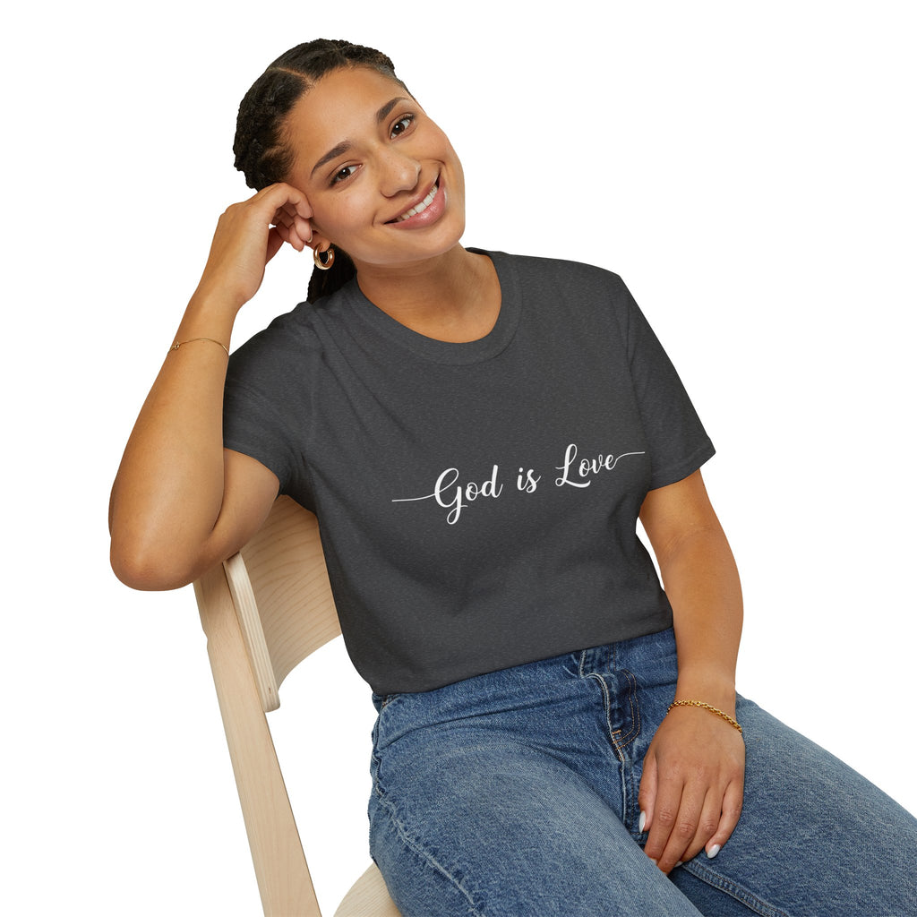 God Is Love T-Shirt — Faith-Based Christian Tee, Inspirational Scripture Shirt