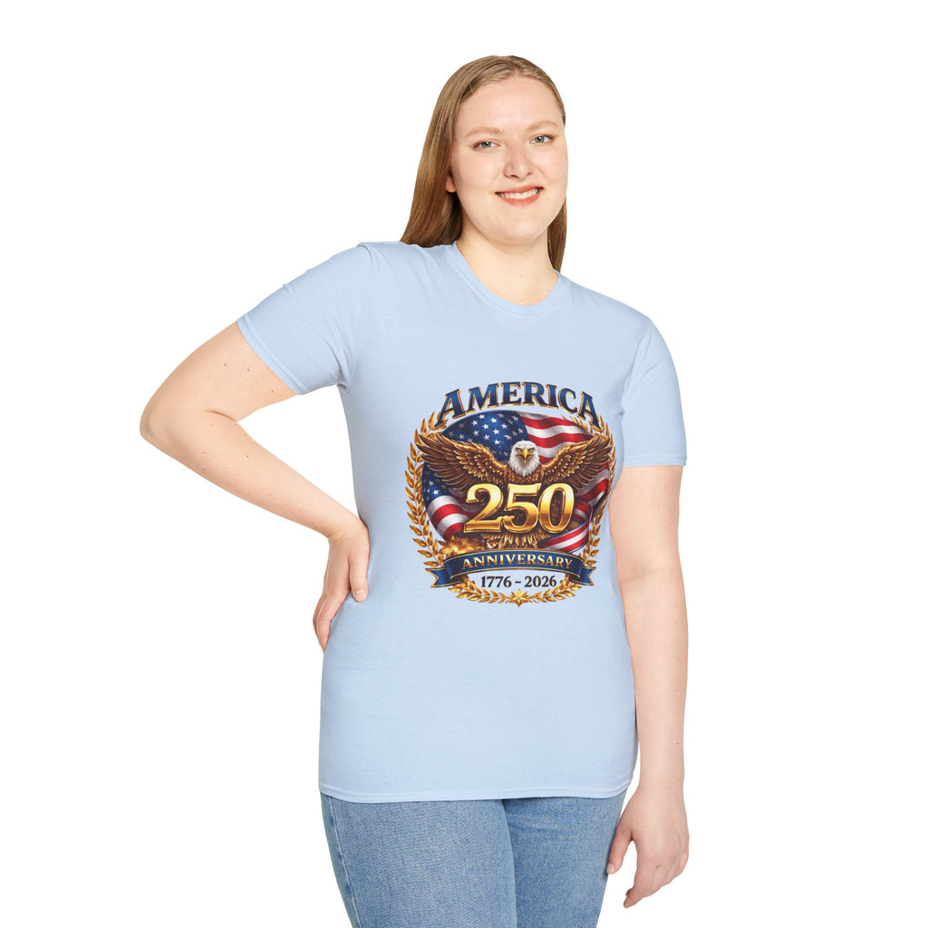 America 250th Anniversary T-Shirt — 1776–2026 Patriotic Eagle Tee