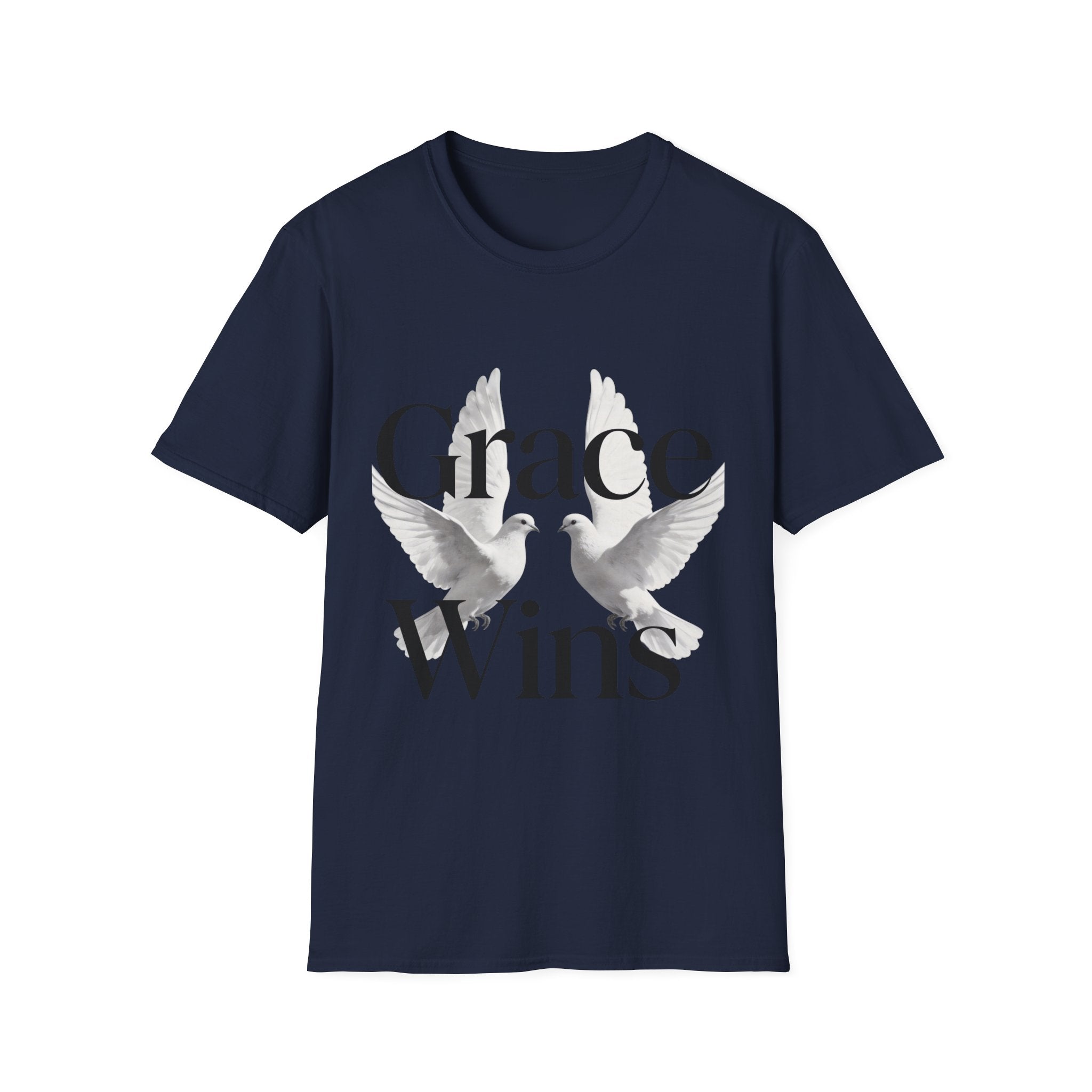 Grace Wins Doves Inspirational faith shirt