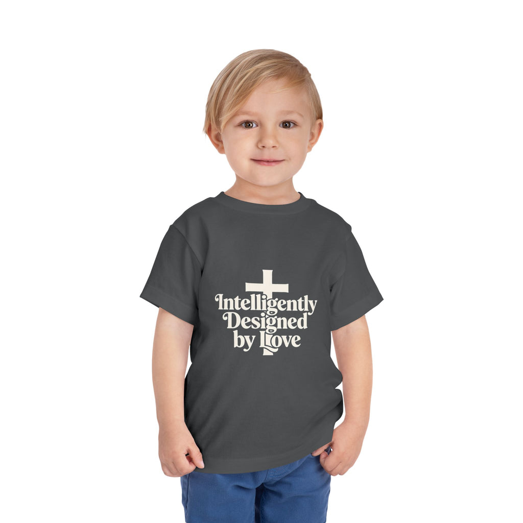 Toddler Tee — "Intelligently Designed by Love" Toddler Shirt