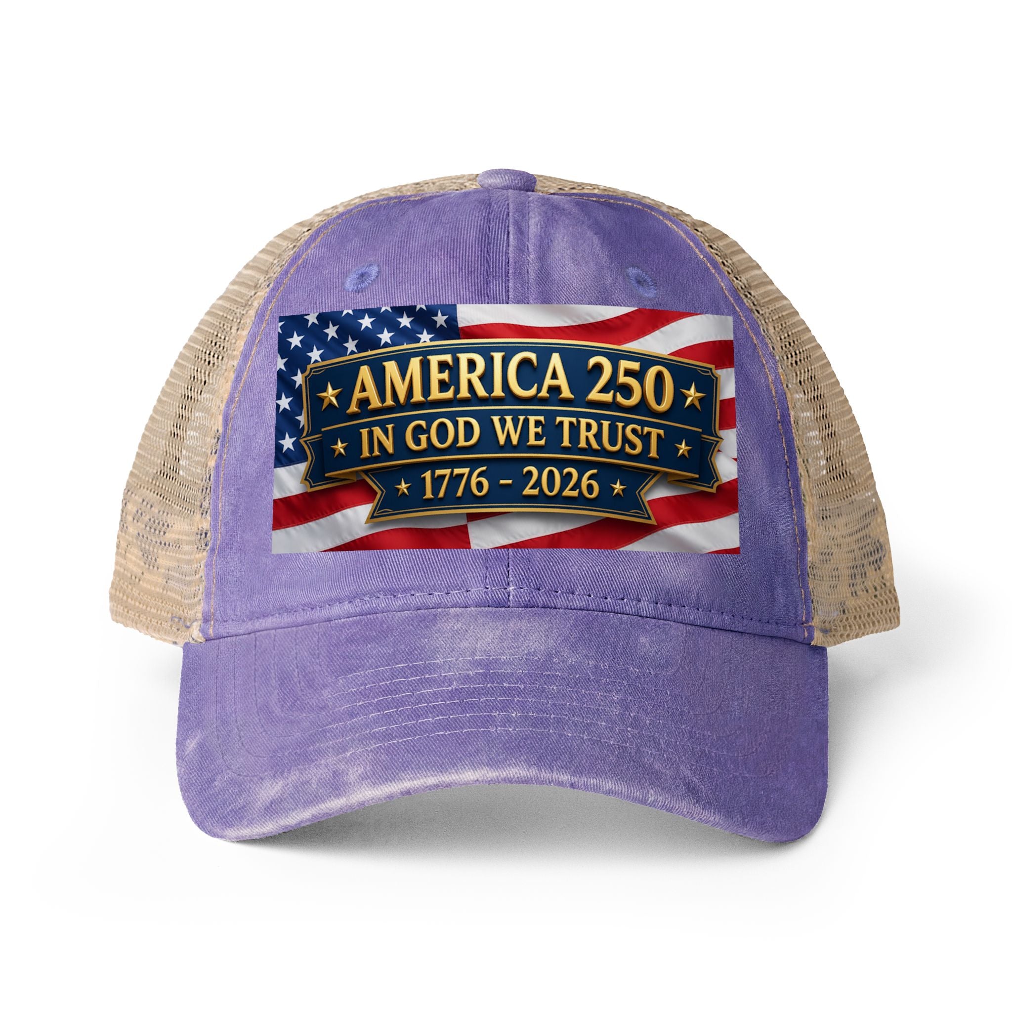 Women's Washed Mesh-Back Cap