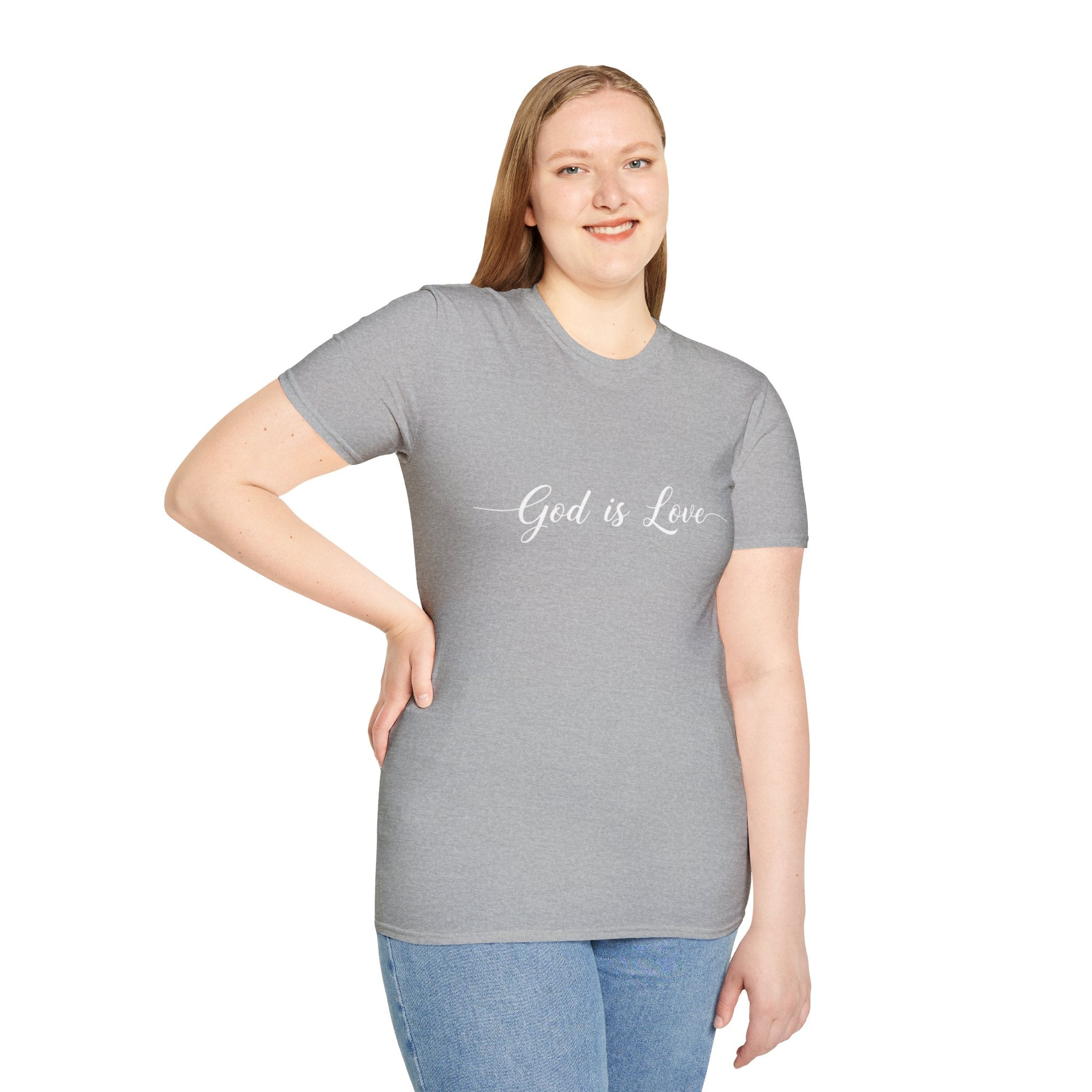 God Is Love T-Shirt — Faith-Based Christian Tee, Inspirational Scripture Shirt