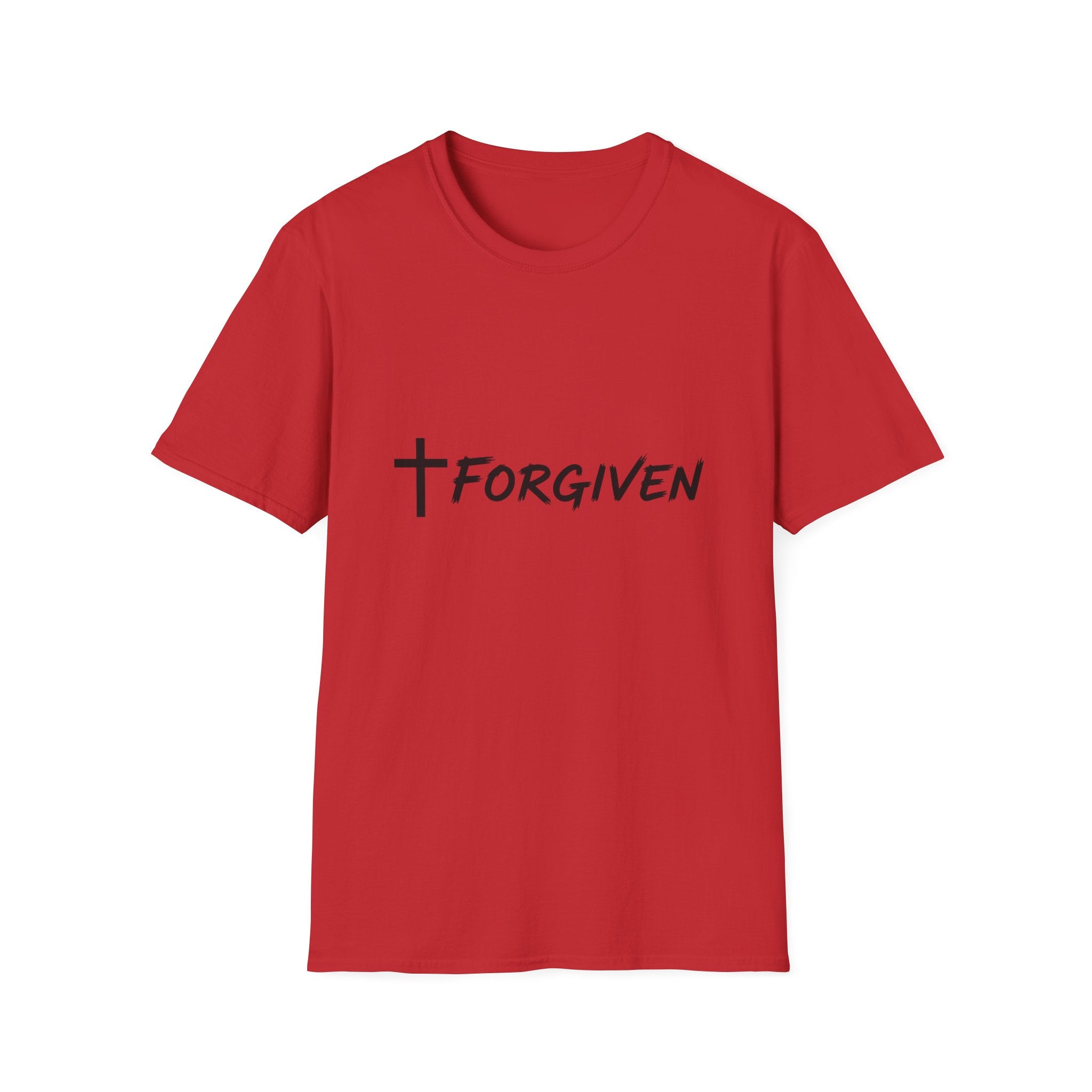 Forgiven Cross T-Shirt — Christian Faith Inspirational Tee
