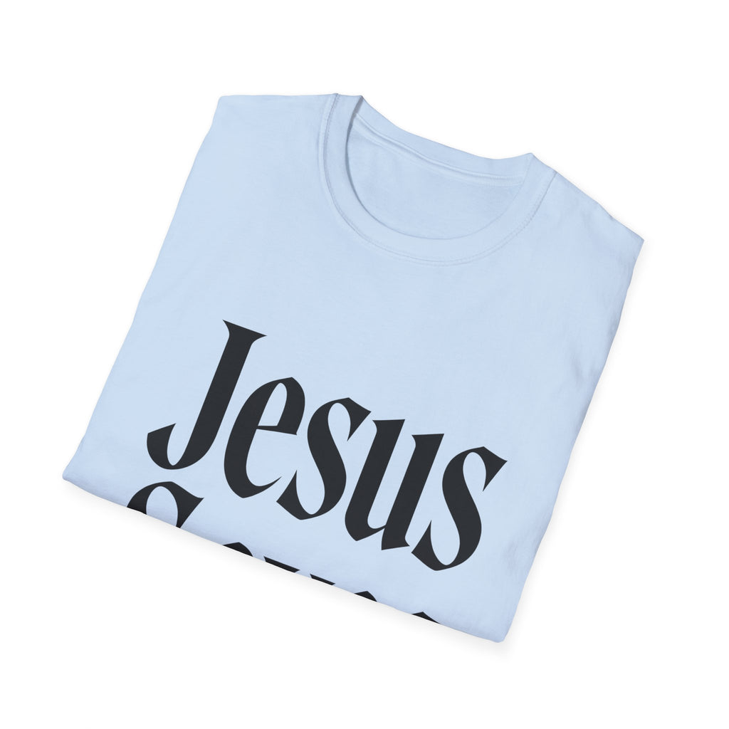 Jesus Saves T-Shirt — Bold Gospel Tee for Christian Faith & Church Events