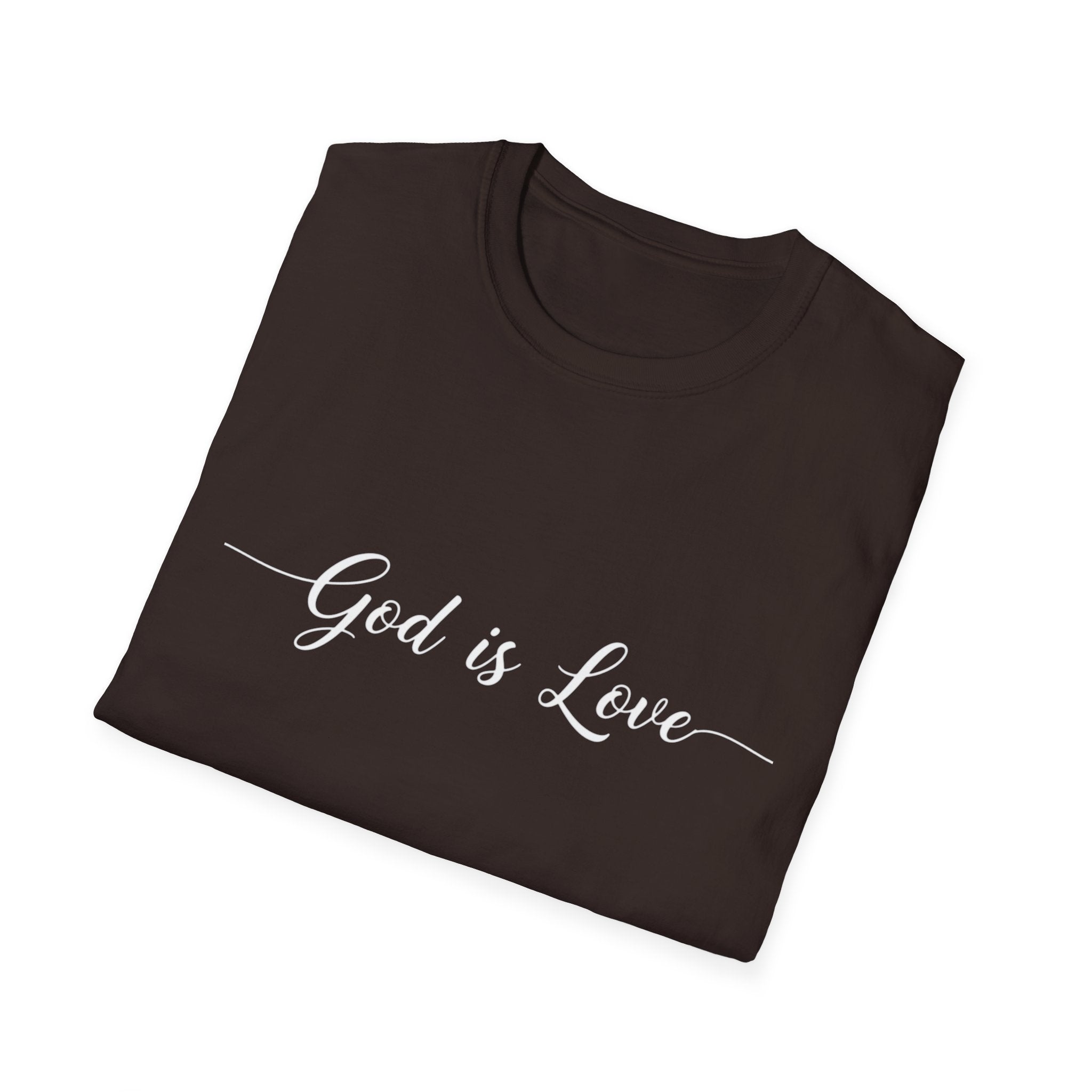God Is Love T-Shirt — Faith-Based Christian Tee, Inspirational Scripture Shirt