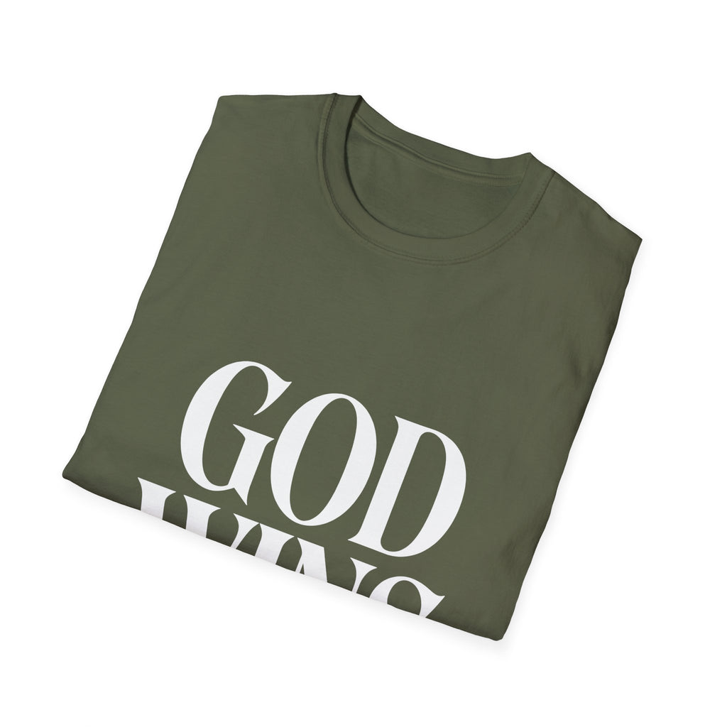 God Wins T-Shirt — Inspirational Christian Faith Tee