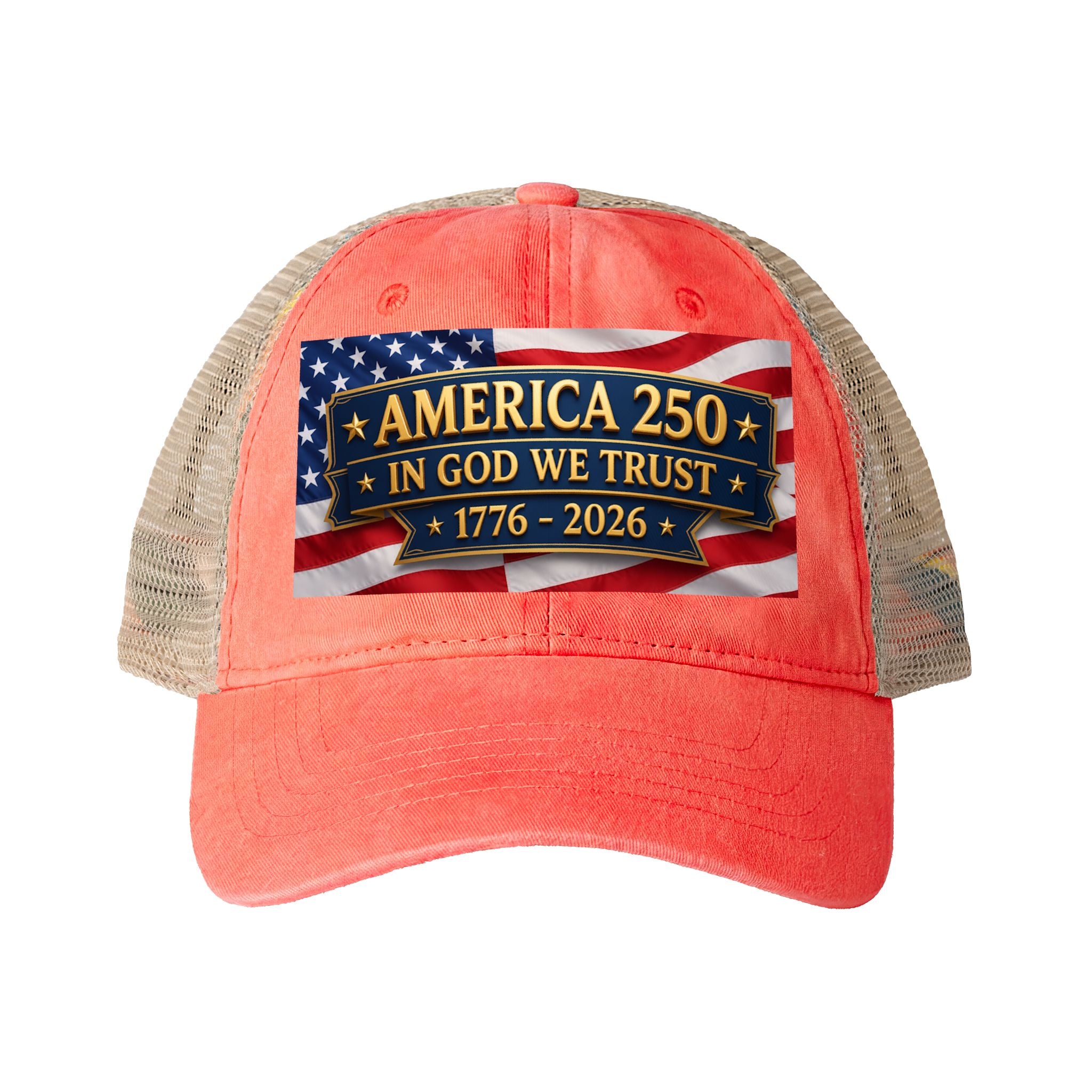 Women's Washed Mesh-Back Cap