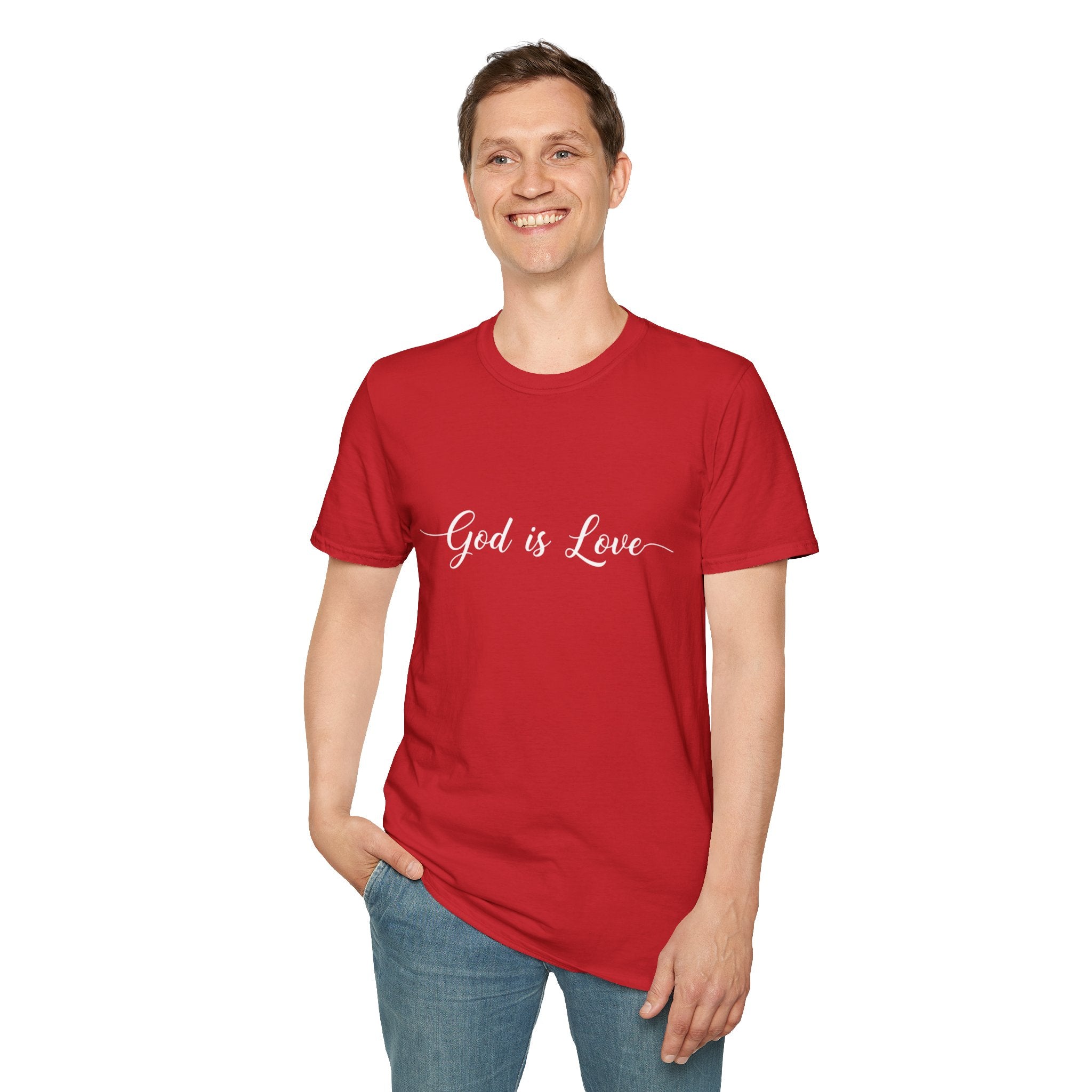 God Is Love T-Shirt — Faith-Based Christian Tee, Inspirational Scripture Shirt
