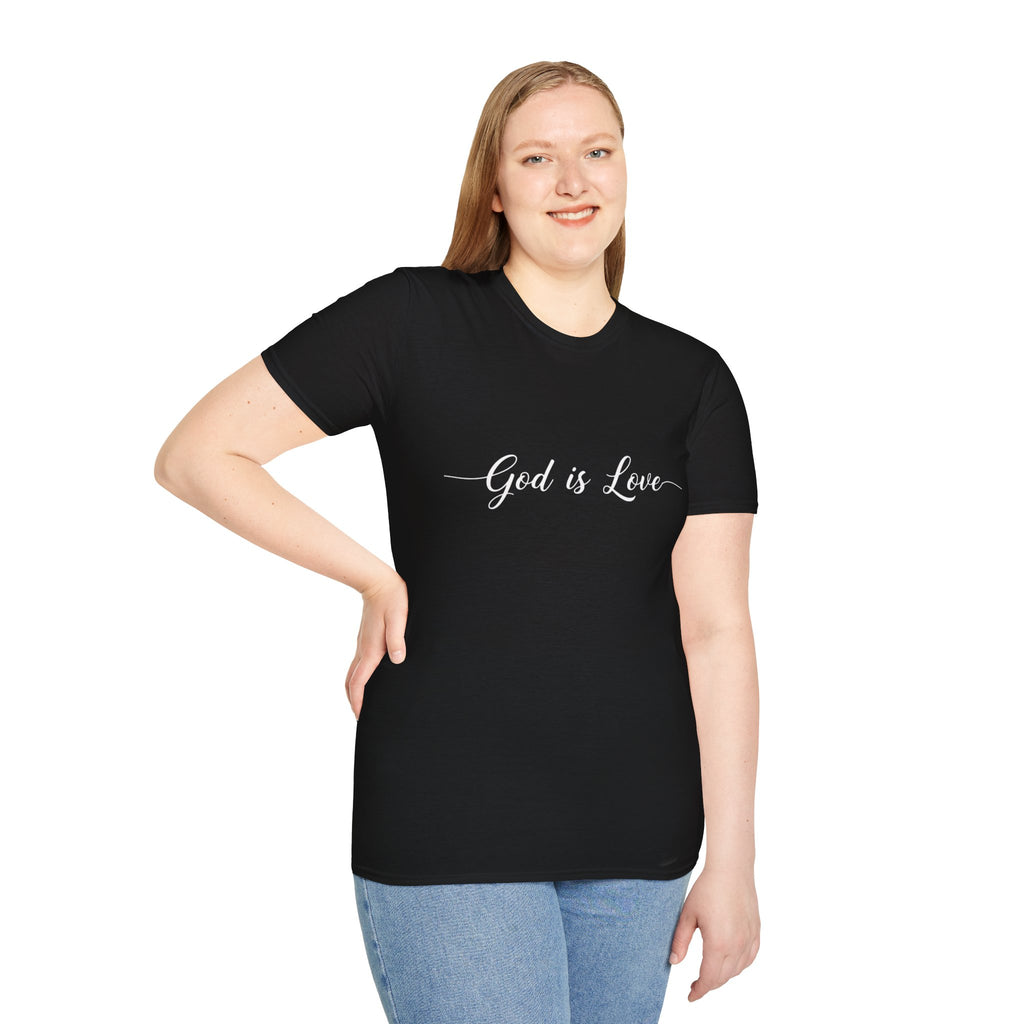 God Is Love T-Shirt — Faith-Based Christian Tee, Inspirational Scripture Shirt
