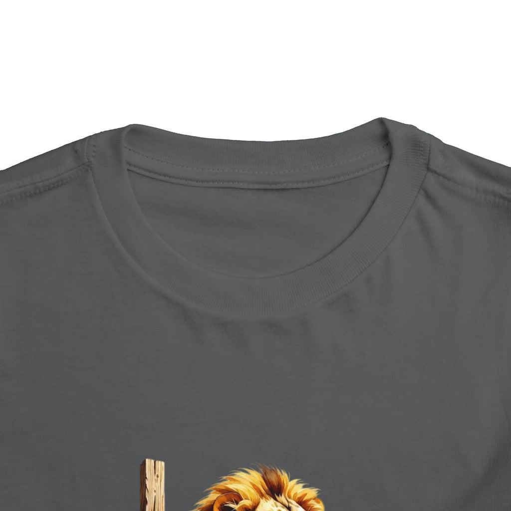 Child of Faith Toddler Tee — Lion & Cross Christian Kids Shirt