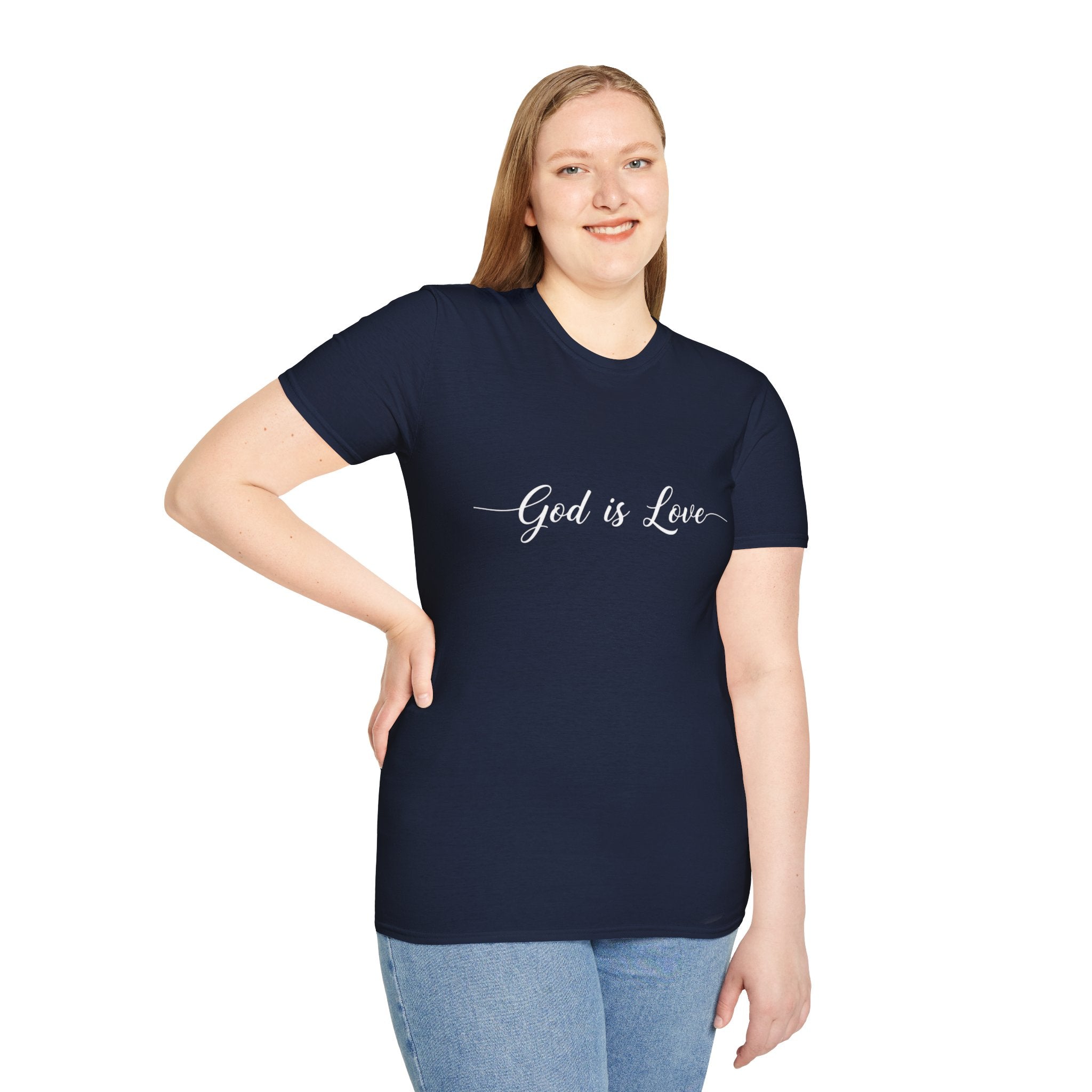 God Is Love T-Shirt — Faith-Based Christian Tee, Inspirational Scripture Shirt