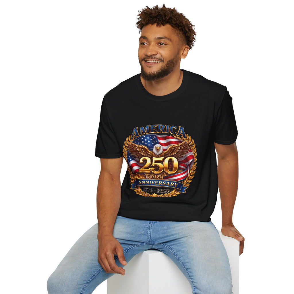 America 250th Anniversary T-Shirt — 1776–2026 Patriotic Eagle Tee