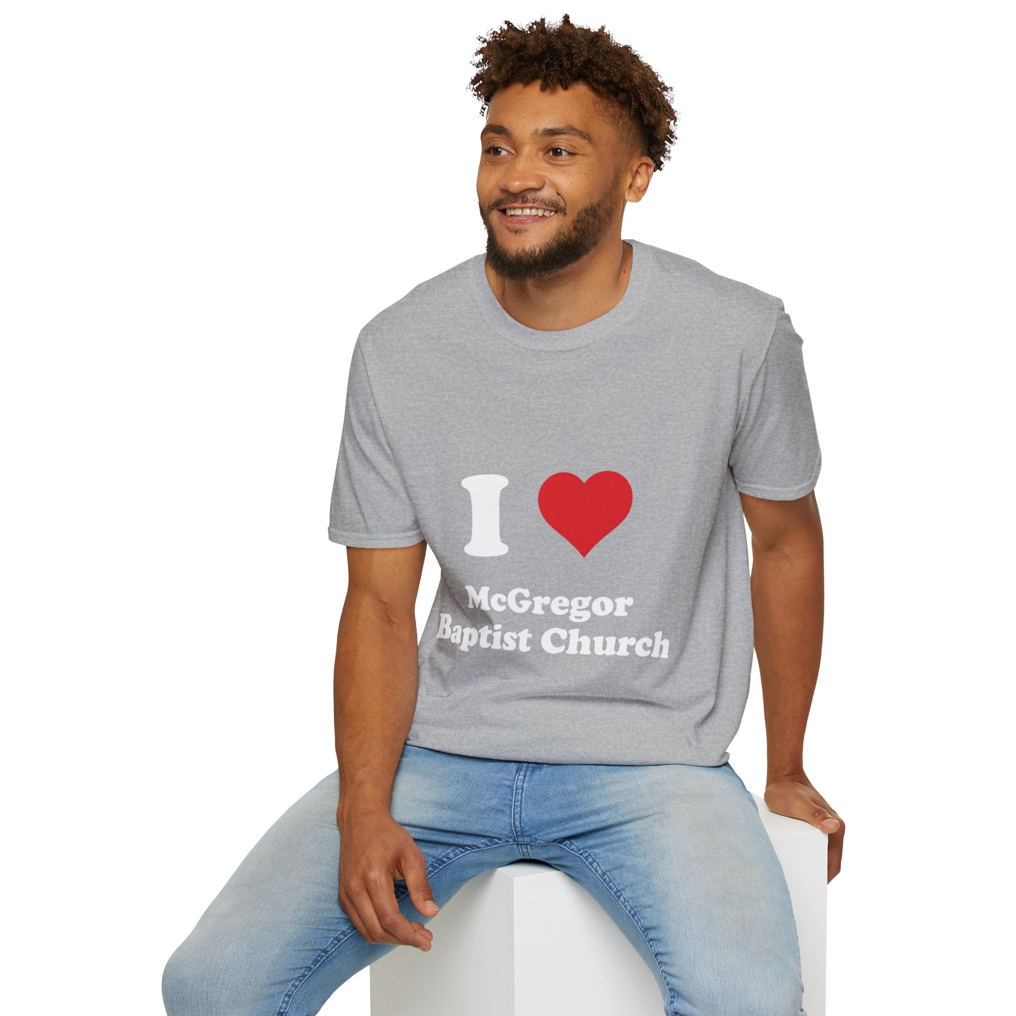 I Heart McGregor Baptist Church T-Shirt — Church Fan Tee