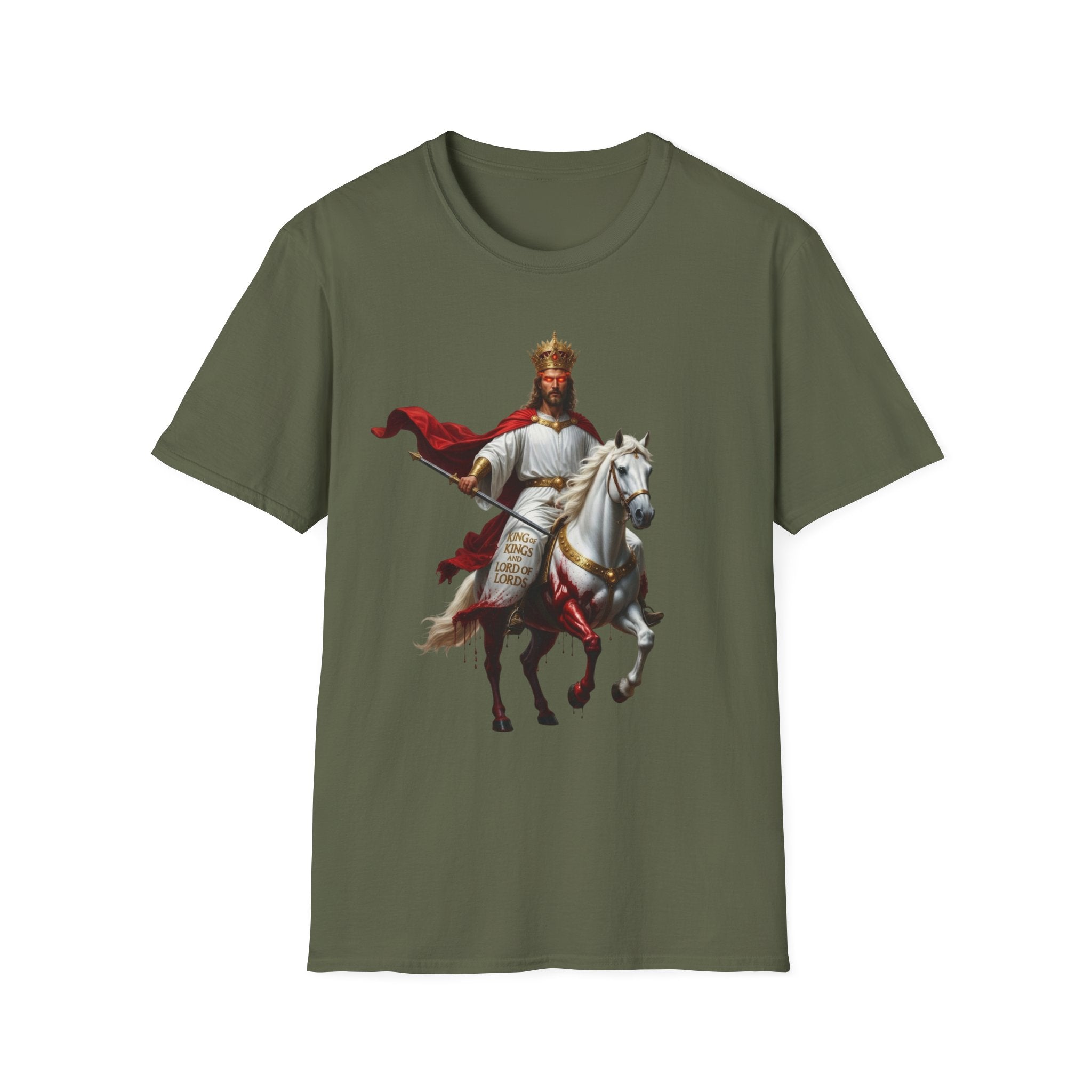 Jesus on a White Horse T-Shirt — Regal Historical Graphic Tee