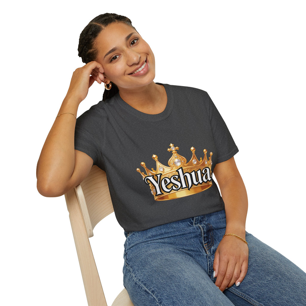 Yeshua Crown T-Shirt — Christian Faith Graphic Tee
