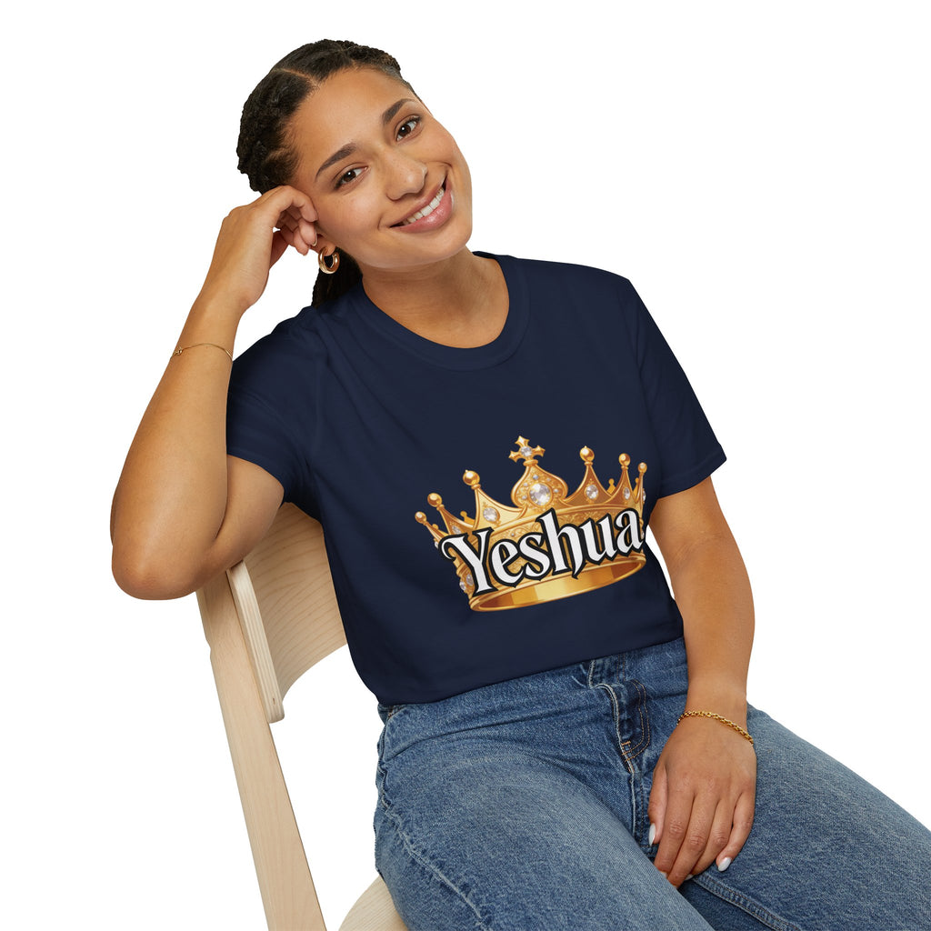 Yeshua Crown T-Shirt — Christian Faith Graphic Tee