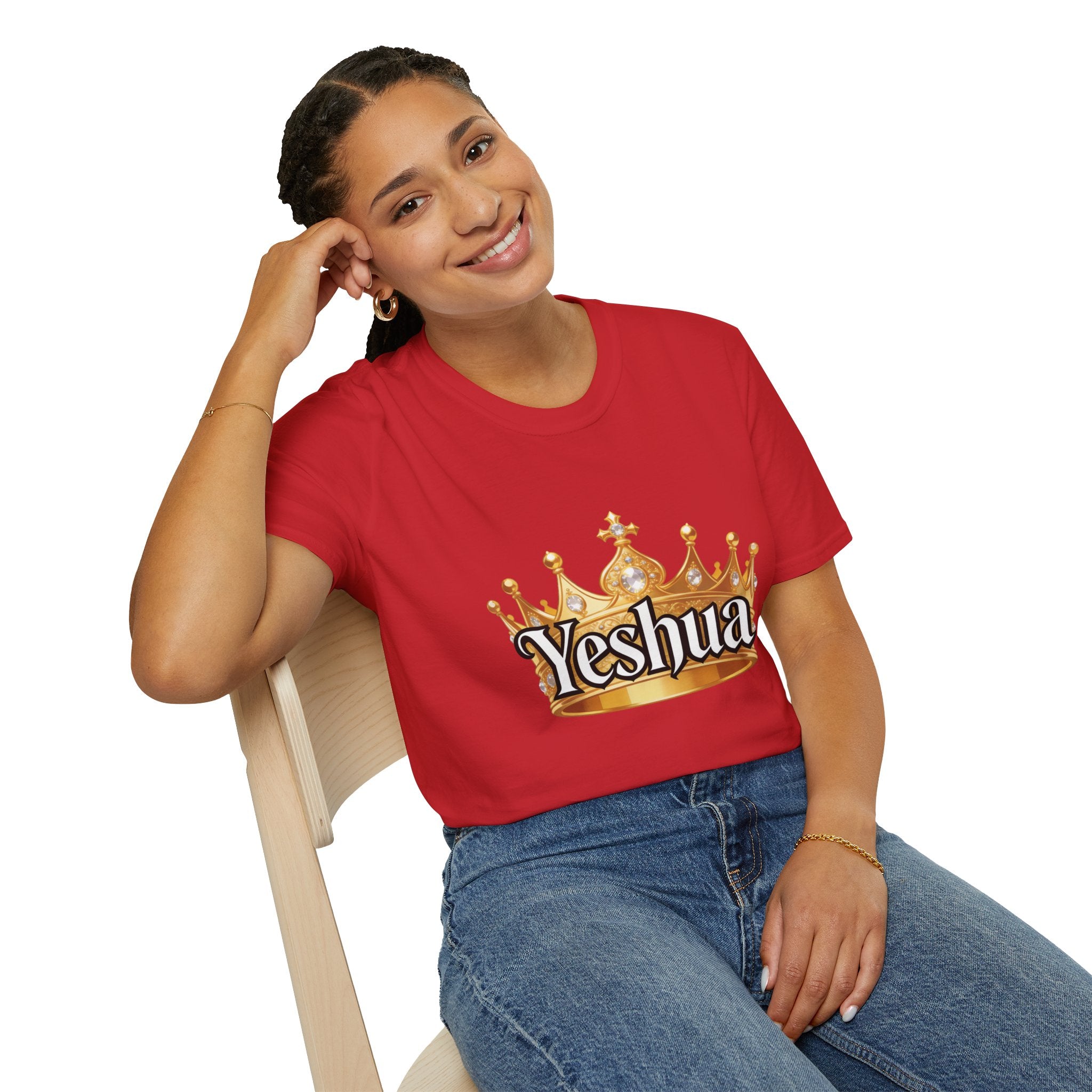 Yeshua Crown T-Shirt — Christian Faith Graphic Tee