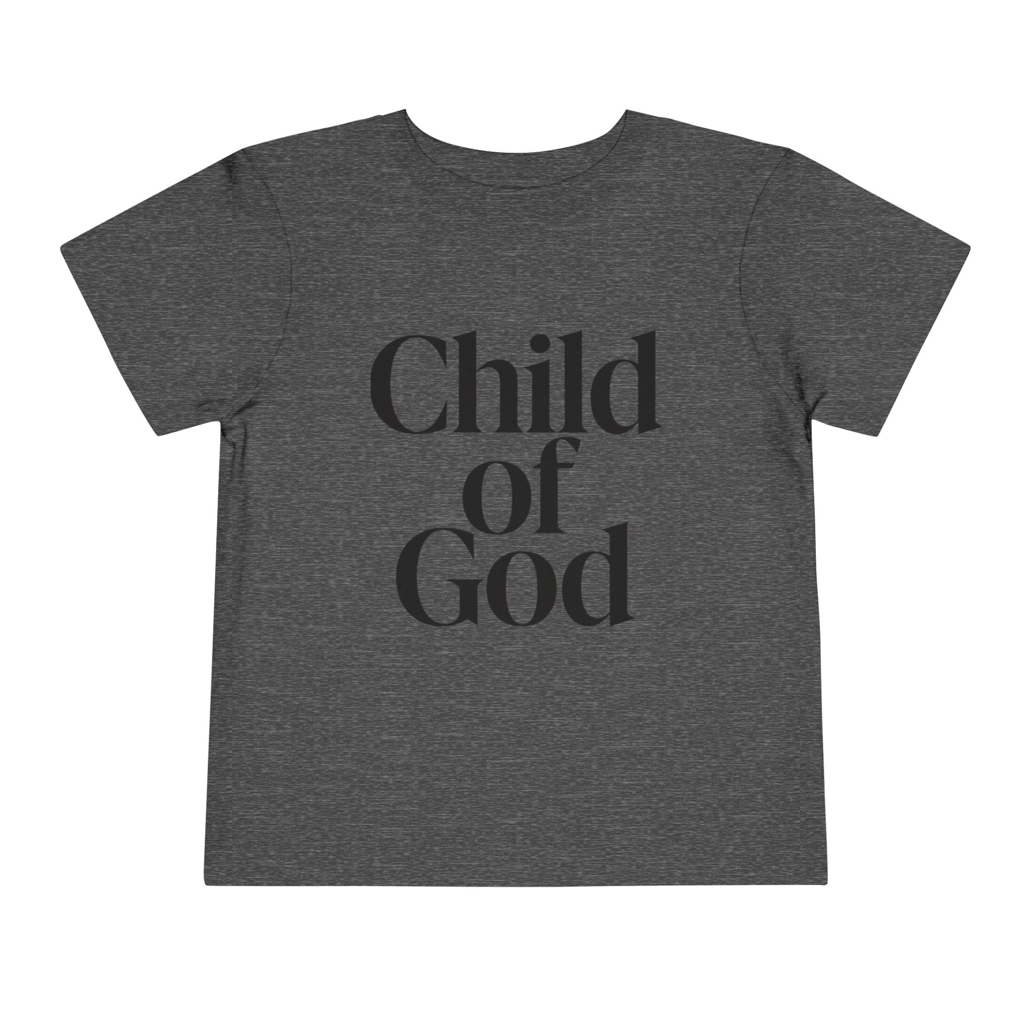 Toddler Tee – "Child of God" Faith Graphic