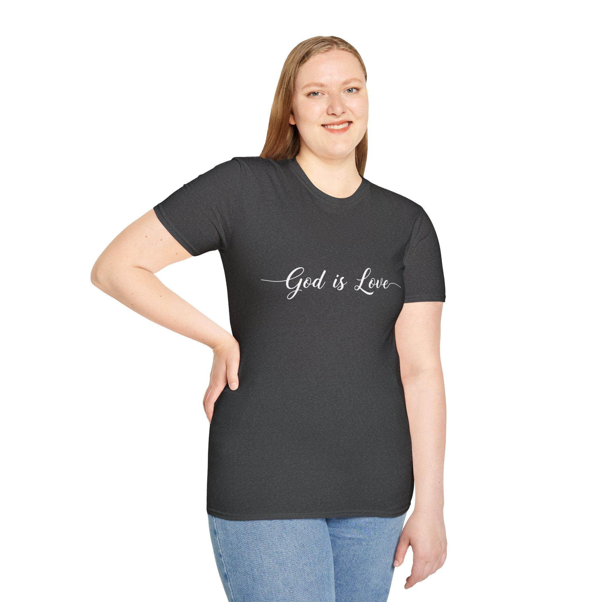 God Is Love T-Shirt — Faith-Based Christian Tee, Inspirational Scripture Shirt