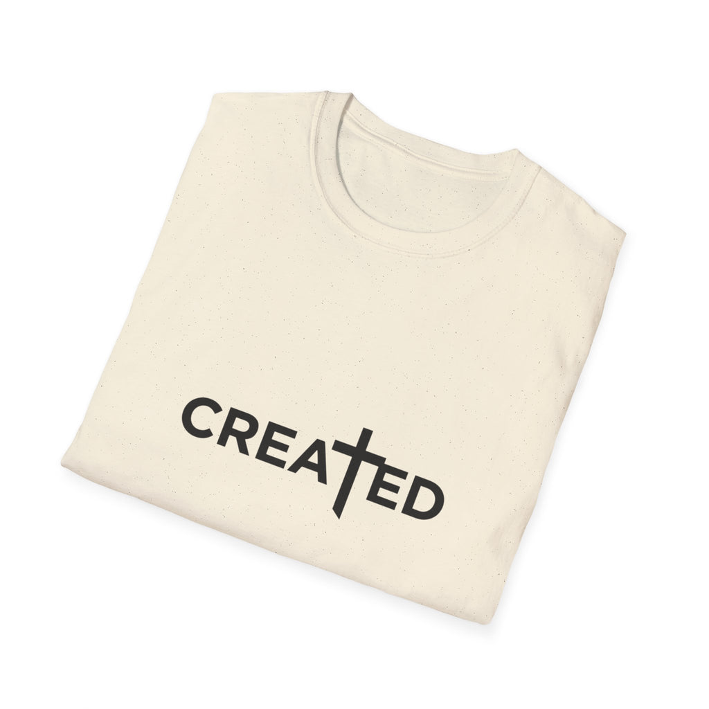 Created Cross T-Shirt — Christian Faith Graphic Tee