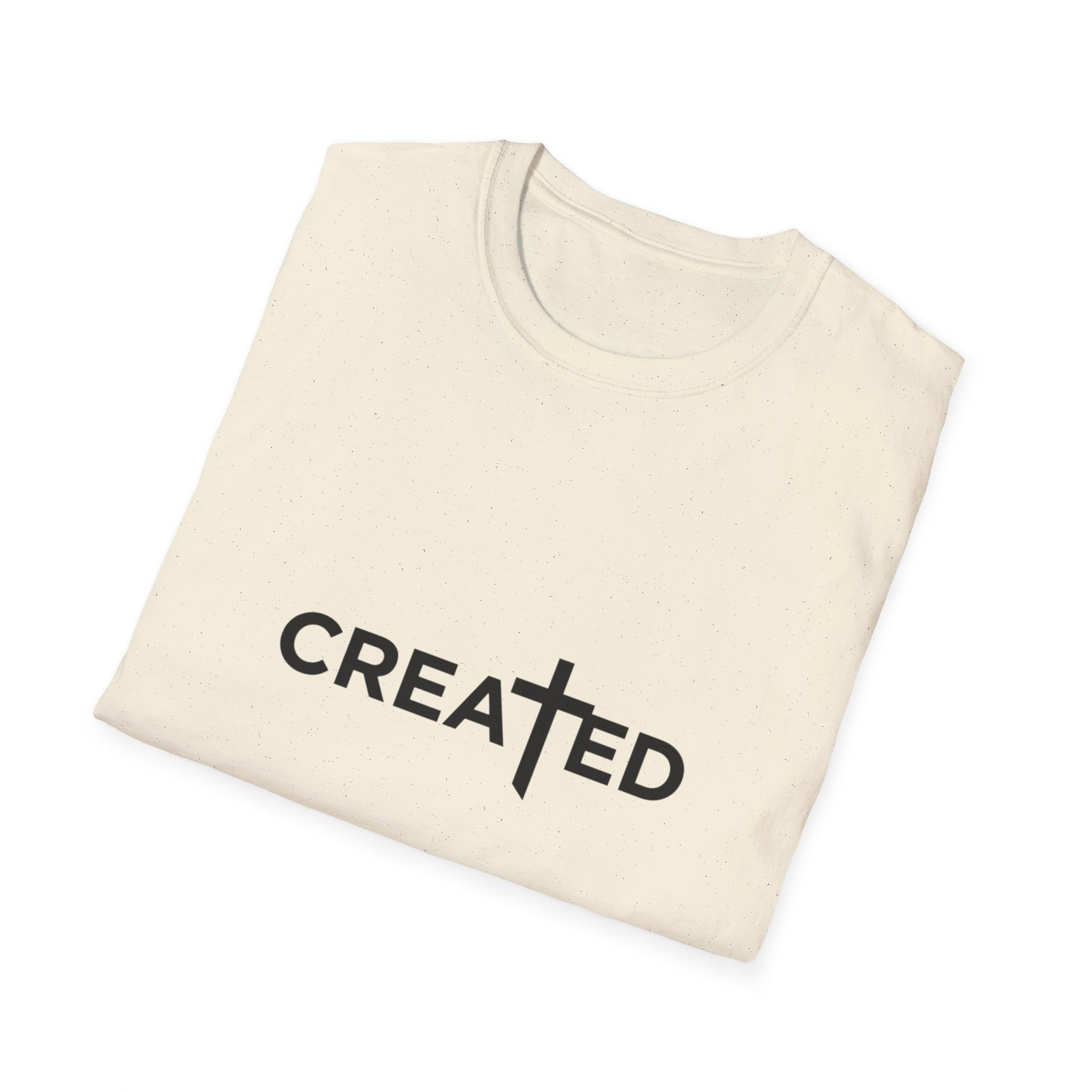 Created Cross T-Shirt — Christian Faith Graphic Tee
