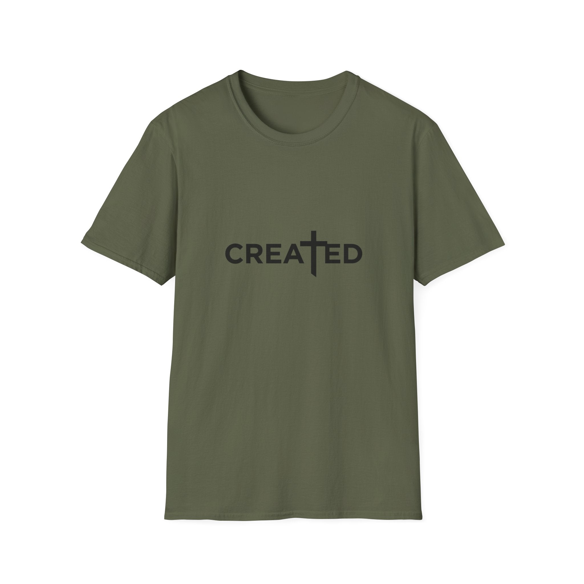 Created Cross T-Shirt — Christian Faith Graphic Tee