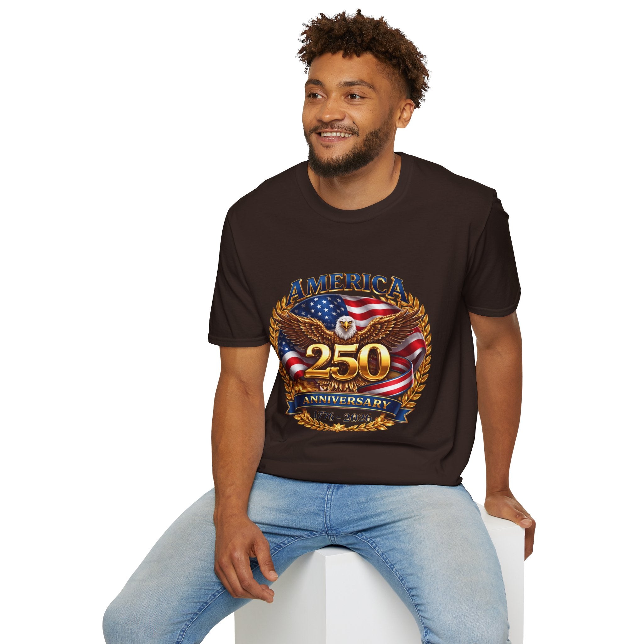 America 250th Anniversary T-Shirt — 1776–2026 Patriotic Eagle Tee