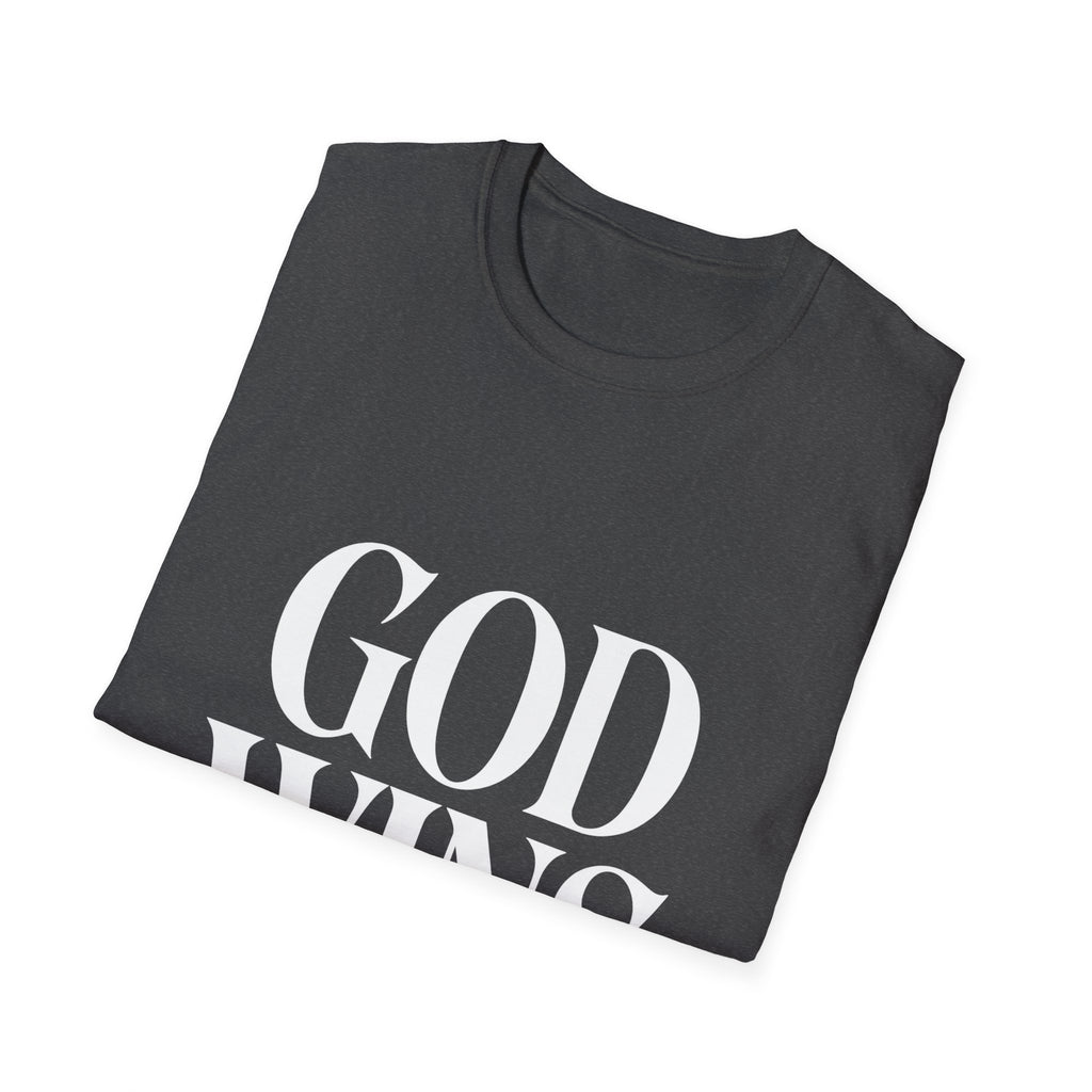God Wins T-Shirt — Inspirational Christian Faith Tee