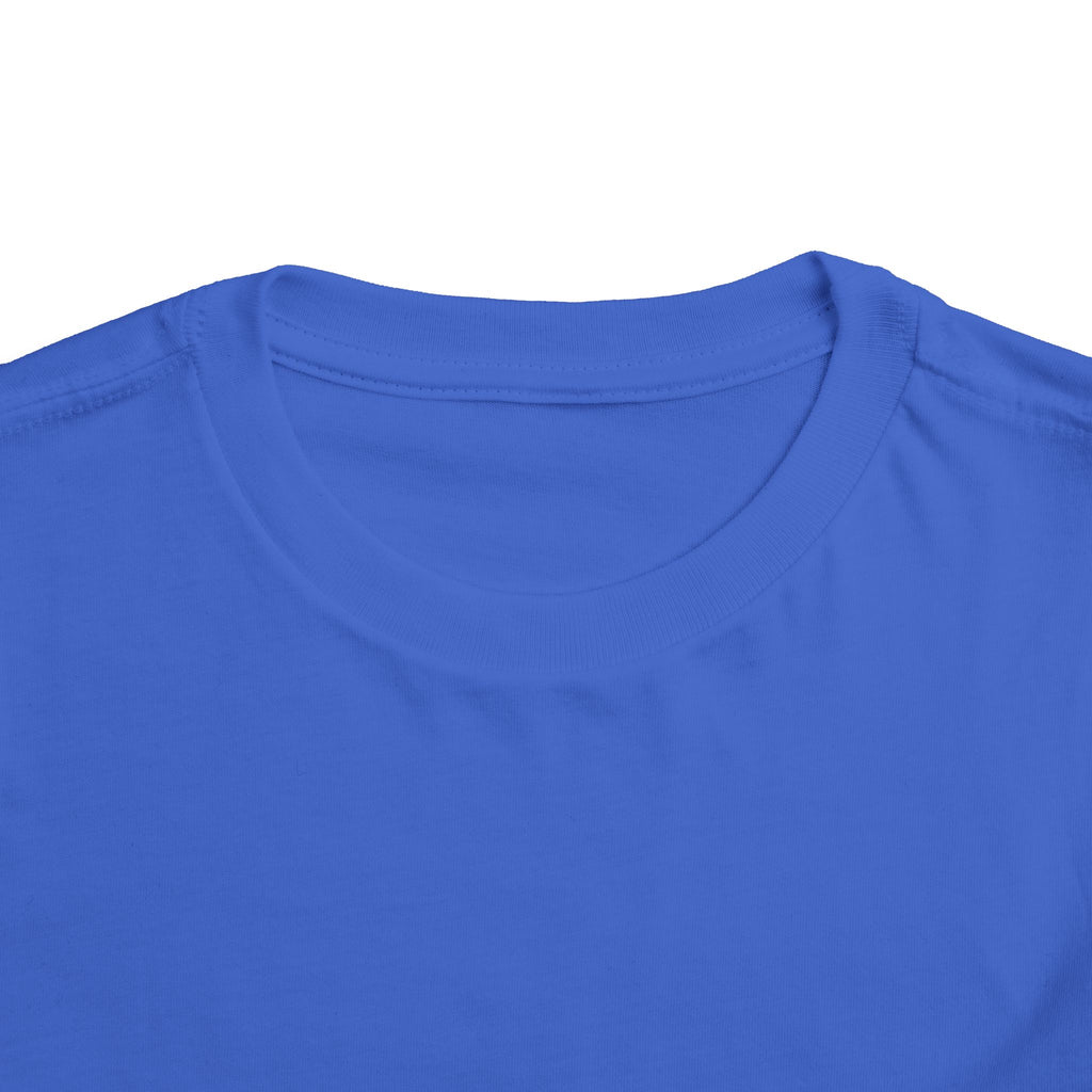Toddler Tee — "Created" Cross Logo Christian Baby Shirt
