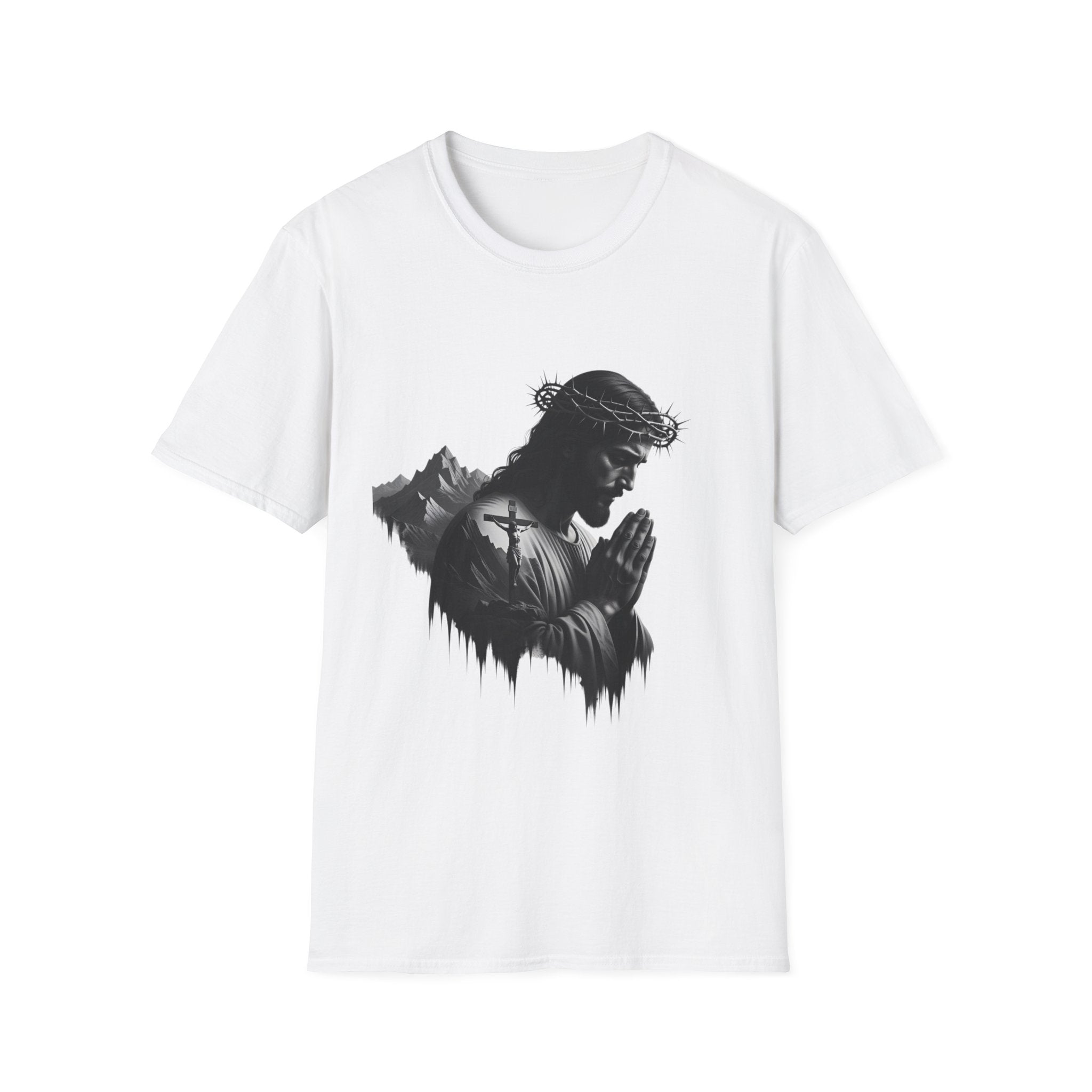 Praying Jesus Graphic T-Shirt