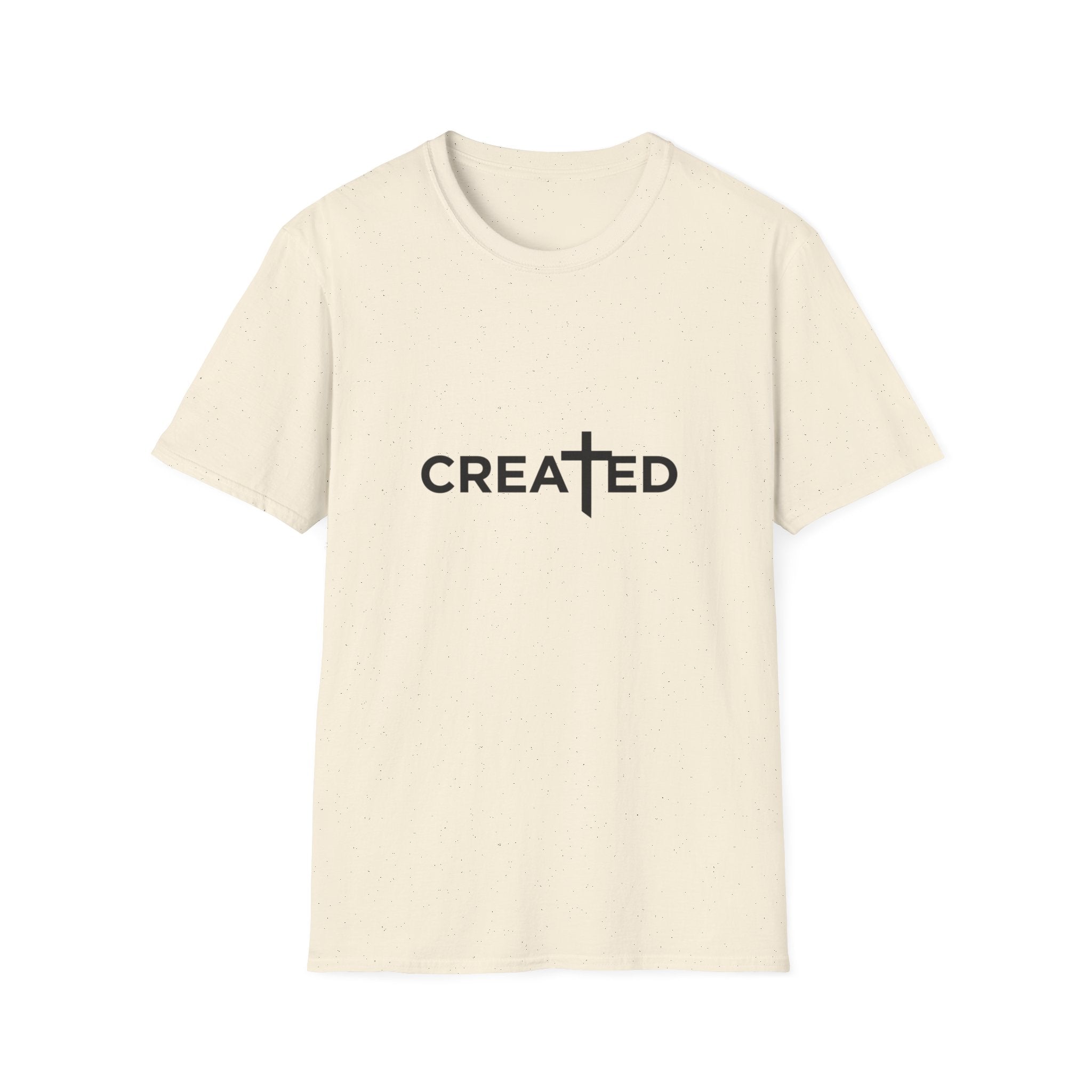 Created Cross T-Shirt — Christian Faith Graphic Tee