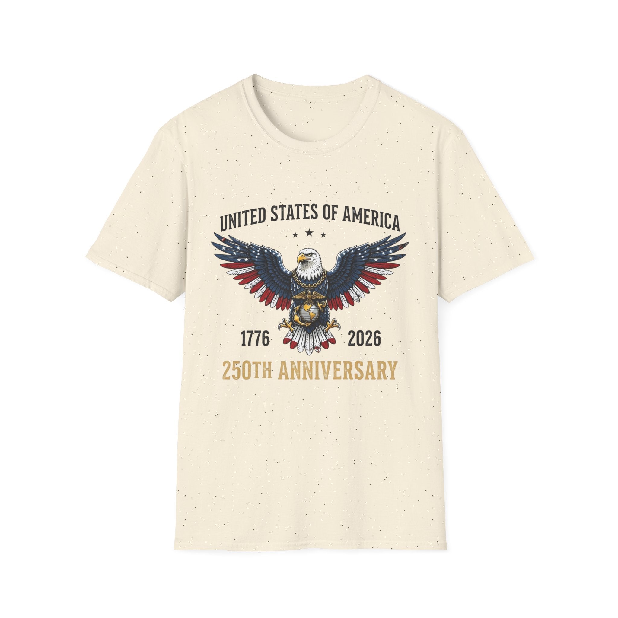 United States of America Eagle T-Shirt — 250th Anniversary 1776–2026 Patriotic Tee
