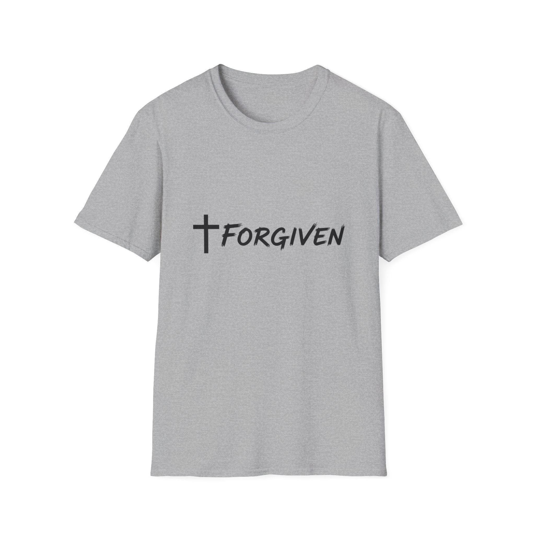 Forgiven Cross T-Shirt — Christian Faith Inspirational Tee