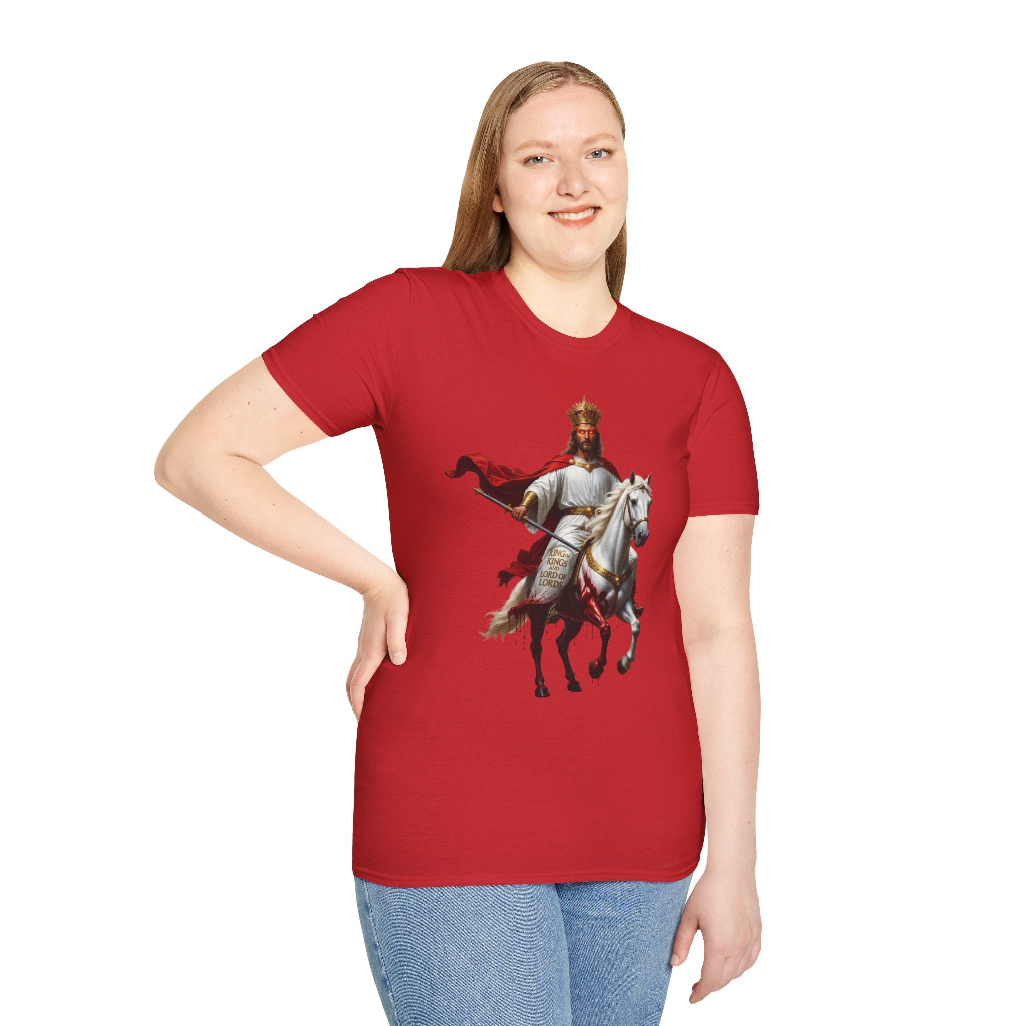 Jesus on a White Horse T-Shirt — Regal Historical Graphic Tee