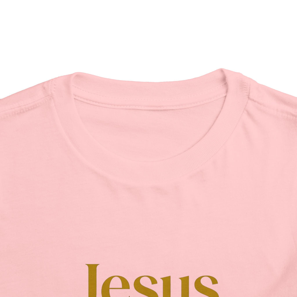 Toddler Tee — "Jesus the Way the Truth the Life" Christian Kids Shirt