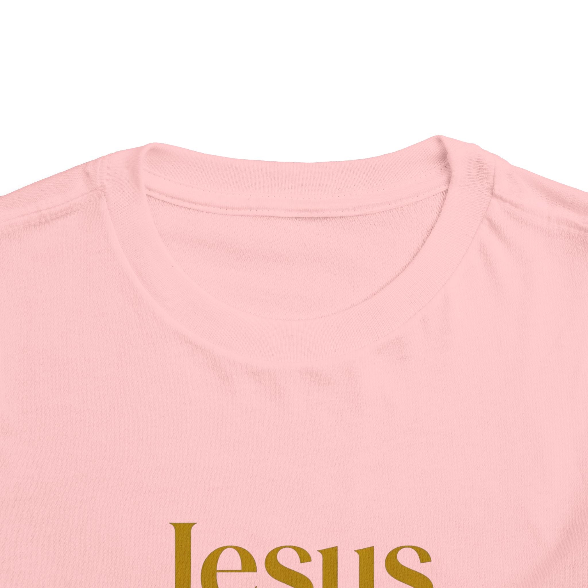 Toddler Tee — "Jesus the Way the Truth the Life" Christian Kids Shirt
