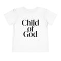 Toddler Tee – "Child of God" Faith Graphic