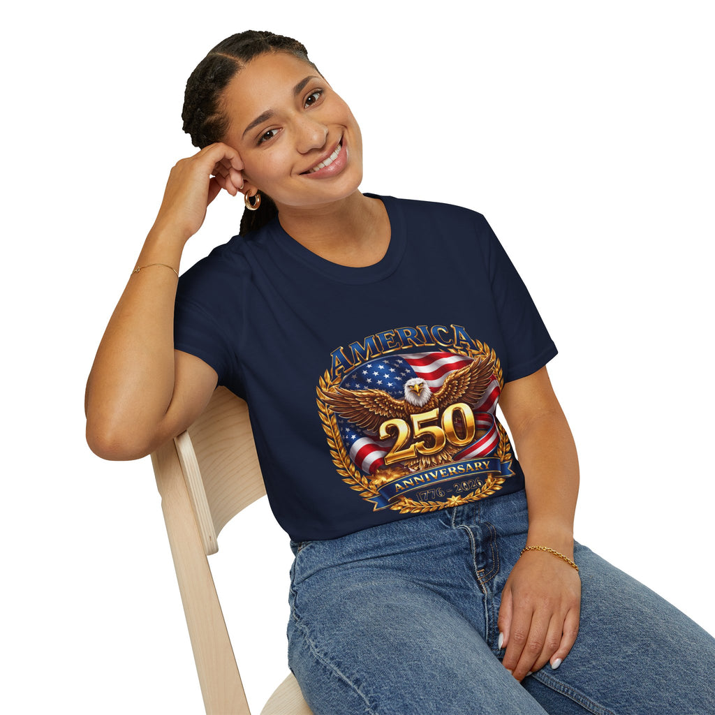 America 250th Anniversary T-Shirt — 1776–2026 Patriotic Eagle Tee