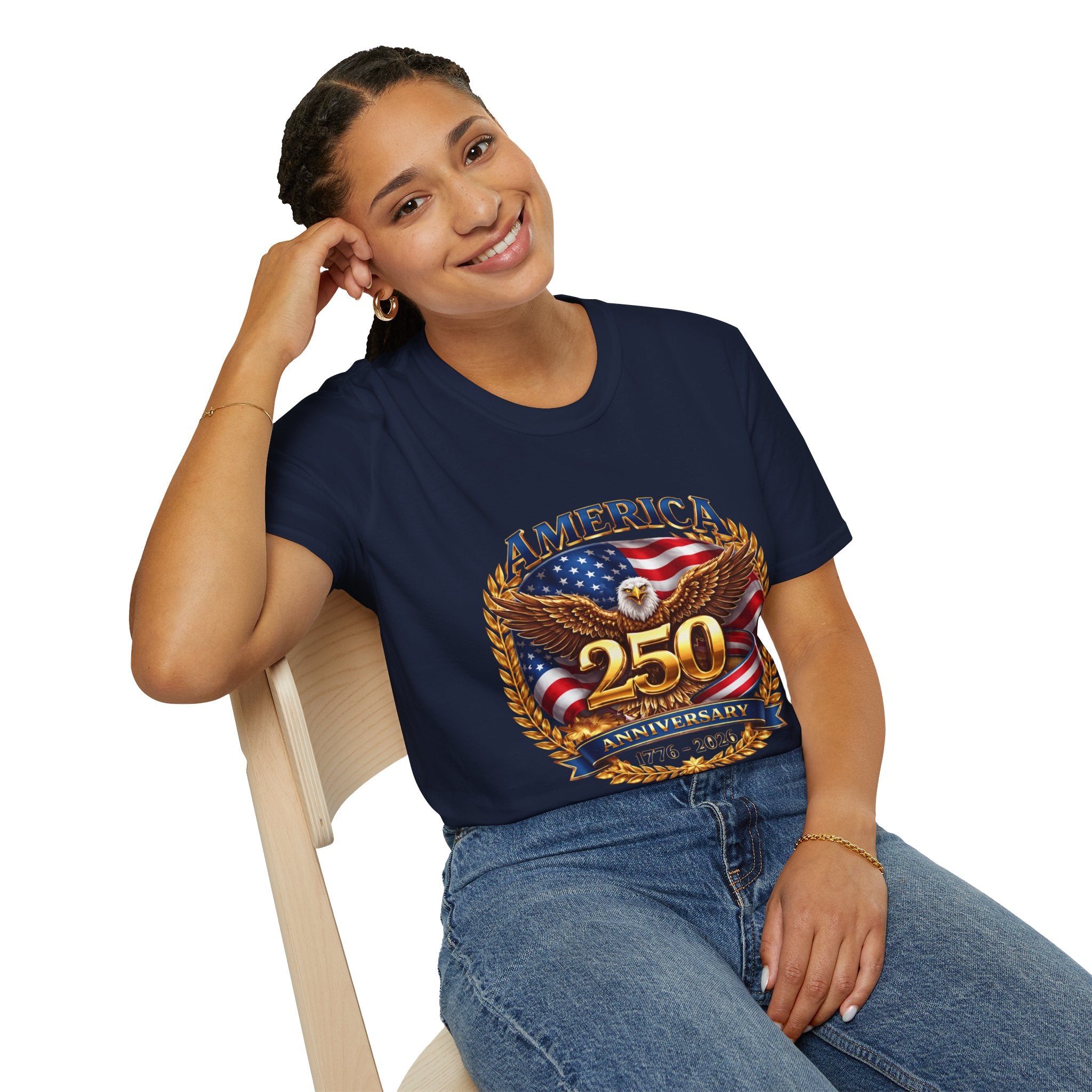 America 250th Anniversary T-Shirt — 1776–2026 Patriotic Eagle Tee