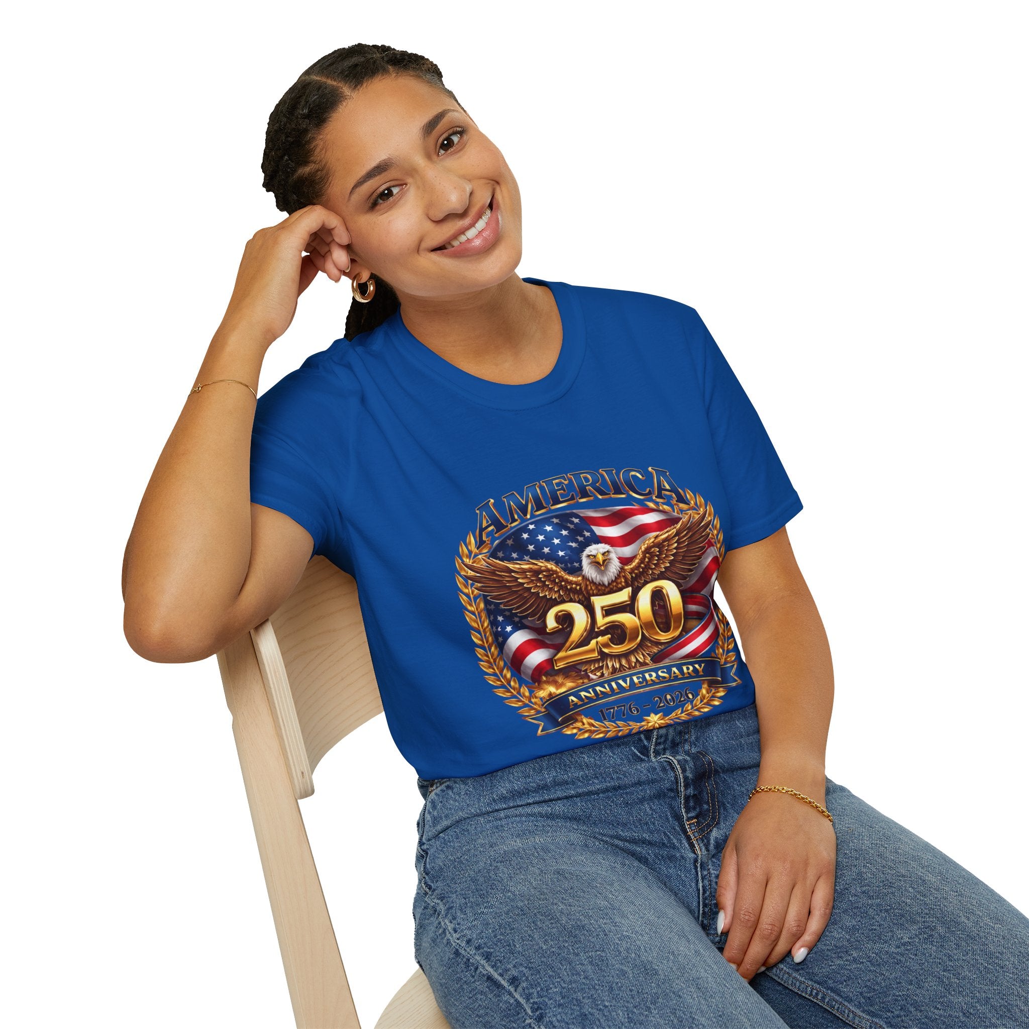 America 250th Anniversary T-Shirt — 1776–2026 Patriotic Eagle Tee